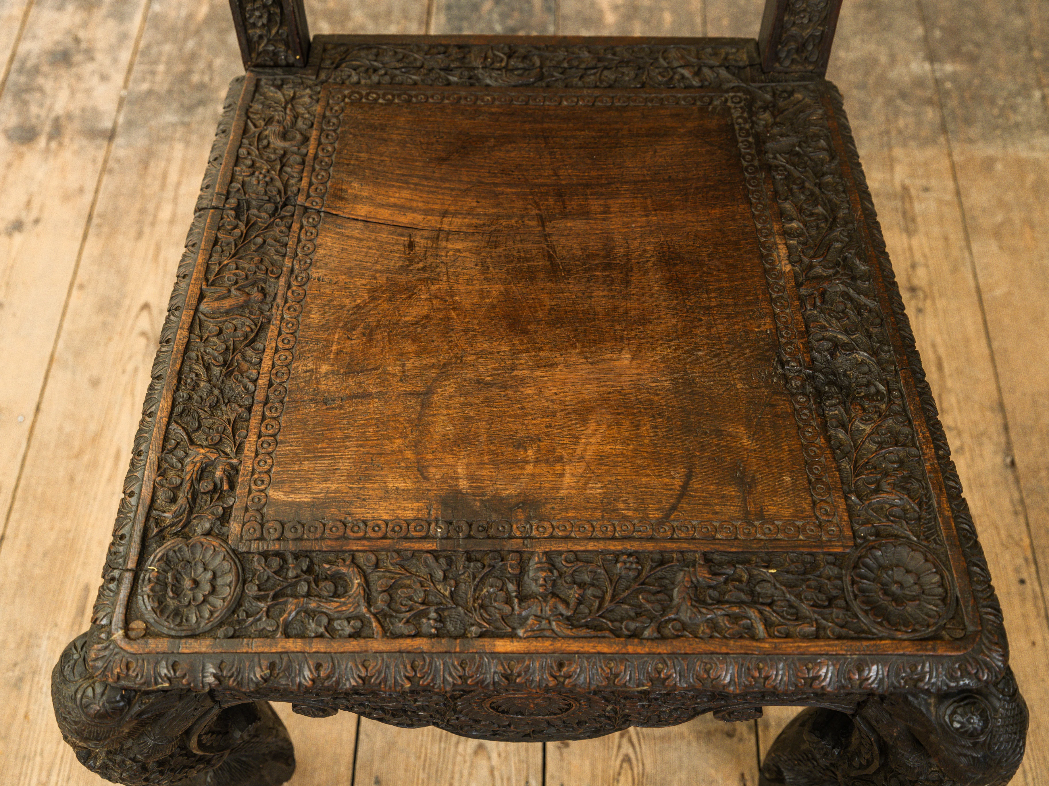 A 19th Century Anglo-Indian Side Chair - Image 8