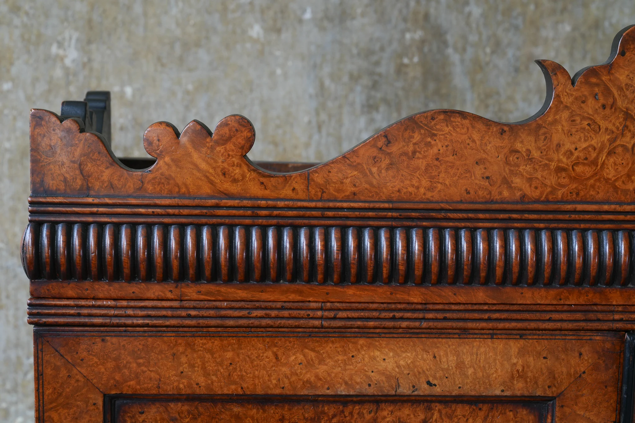 A George IV Amboyna Campaign Desk - Image 22