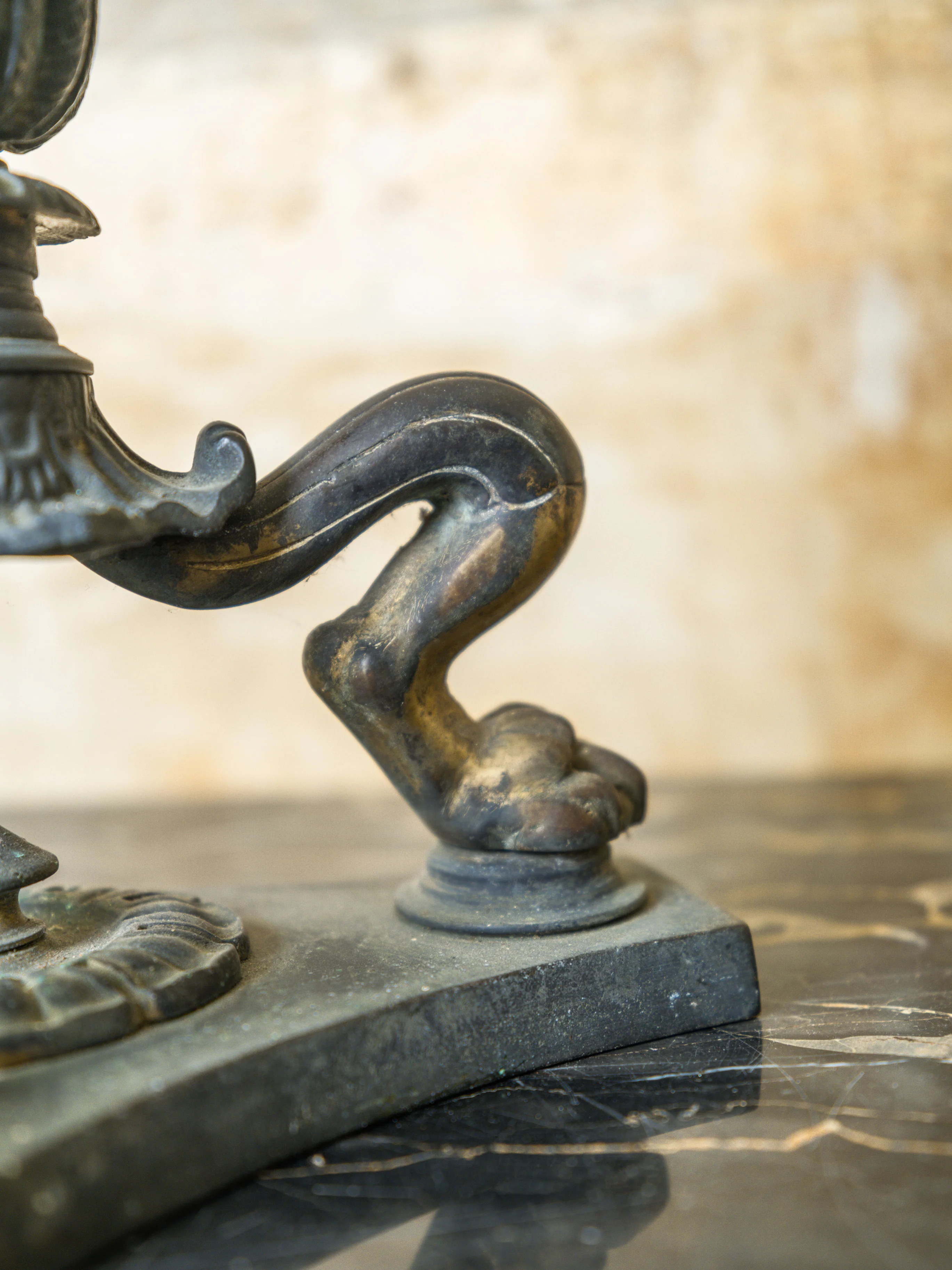 A George IV Column Table Lamp - Image 7