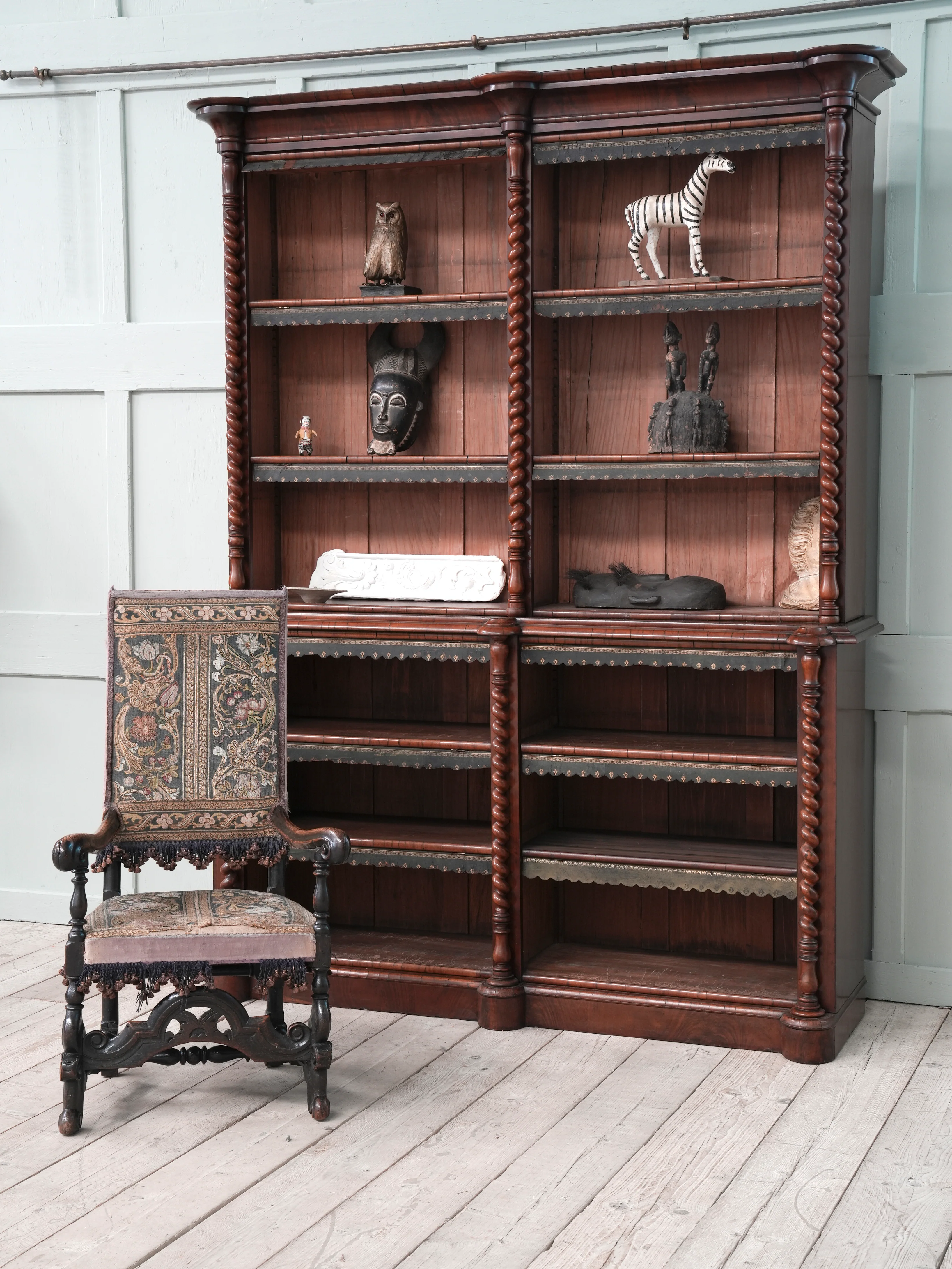 A George IV Mahogany Library Bookcase - Image 5
