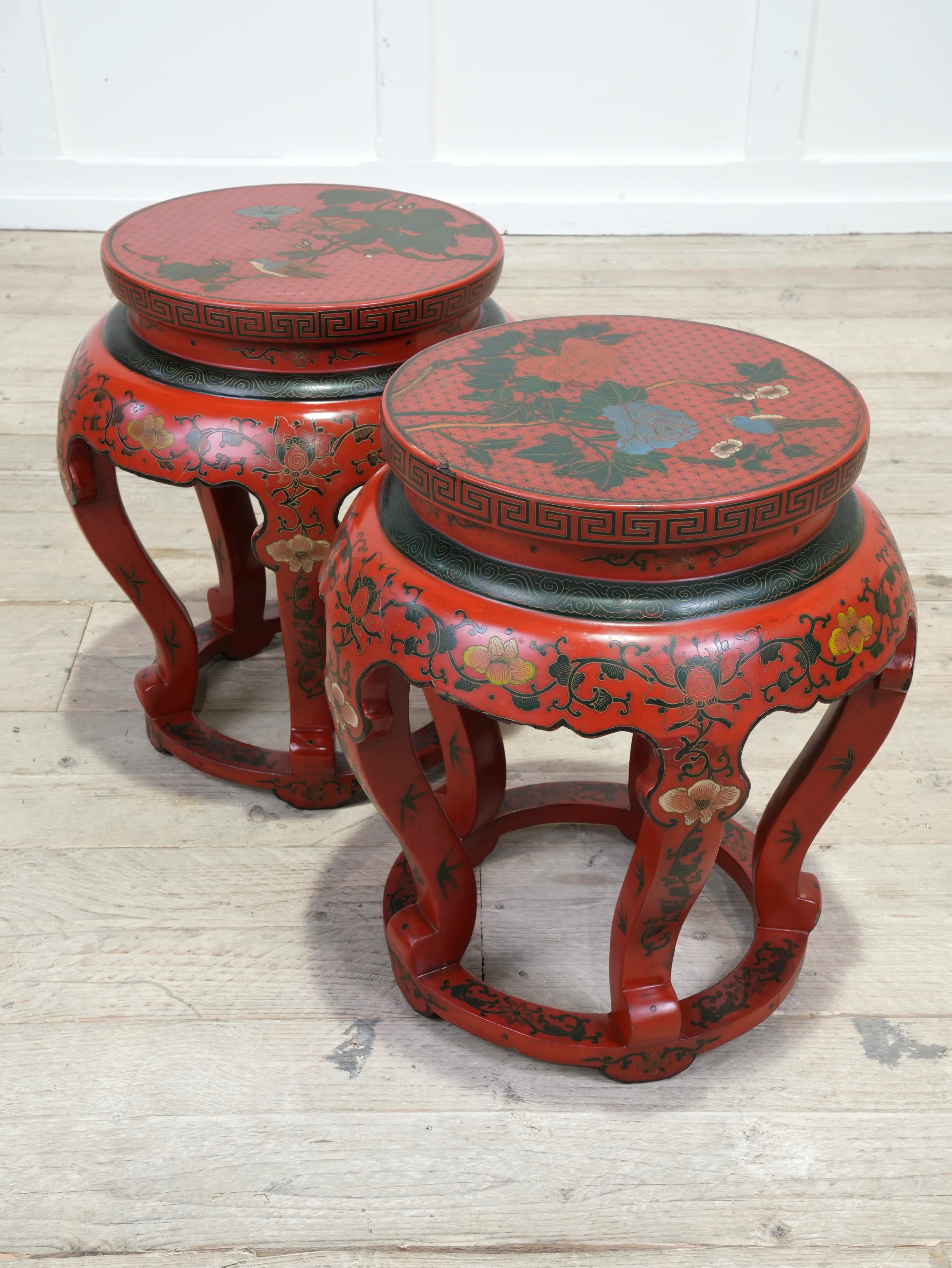 A Pair of Chinoiserie Tables - Image 2