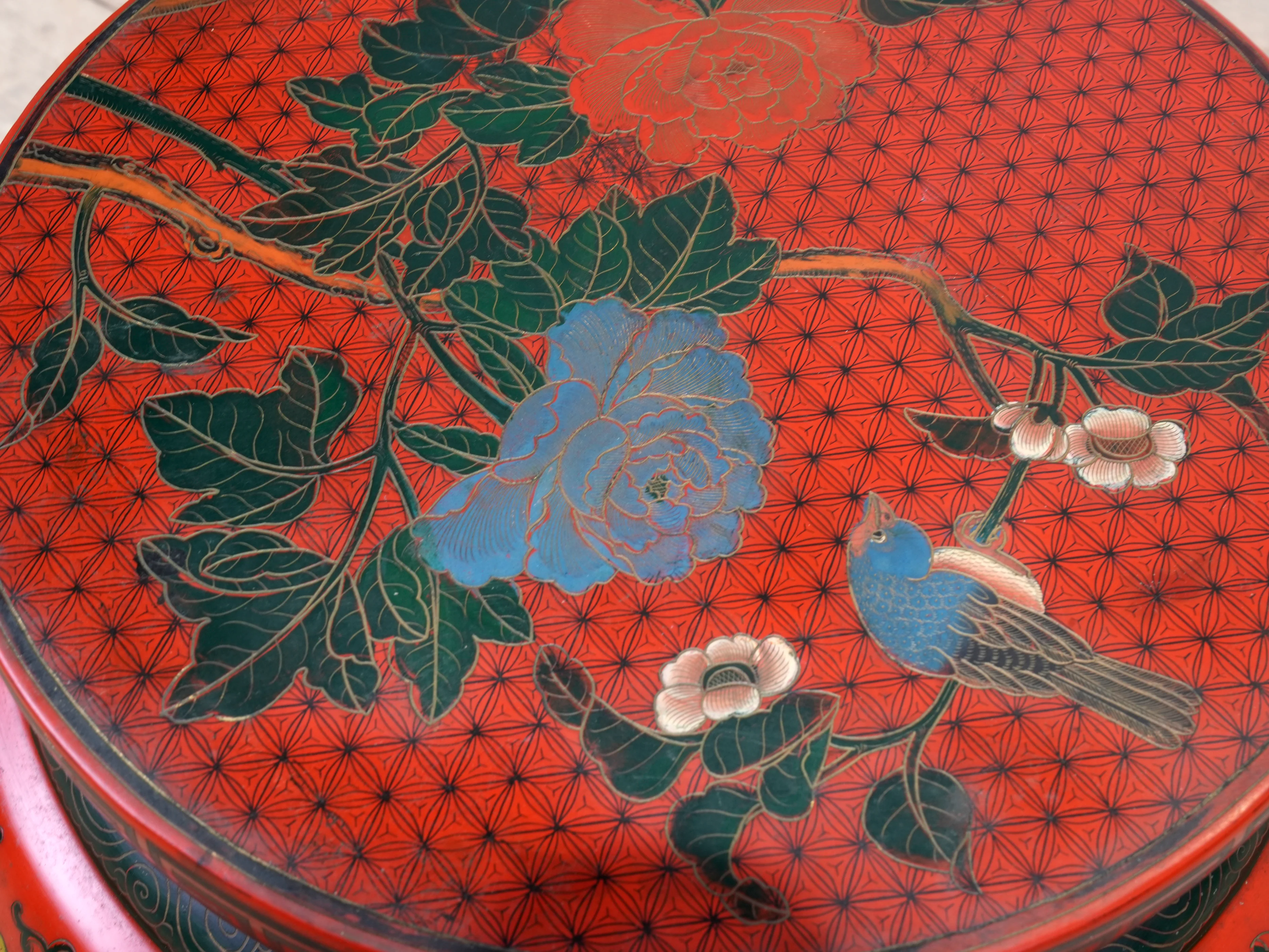 A Pair of Chinoiserie Tables - Image 8