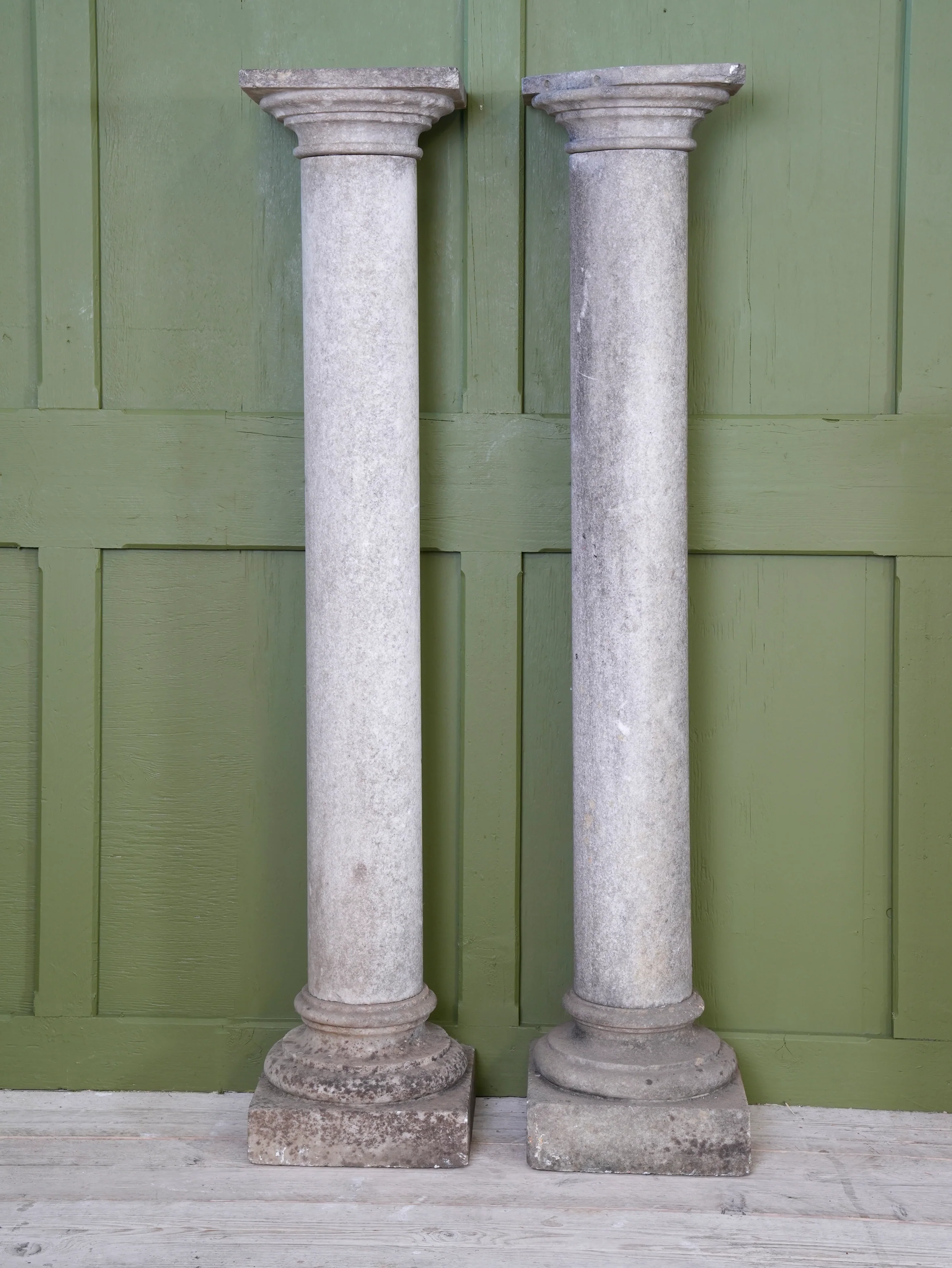 A Pair of 19th Century Marble Columns - Image 4