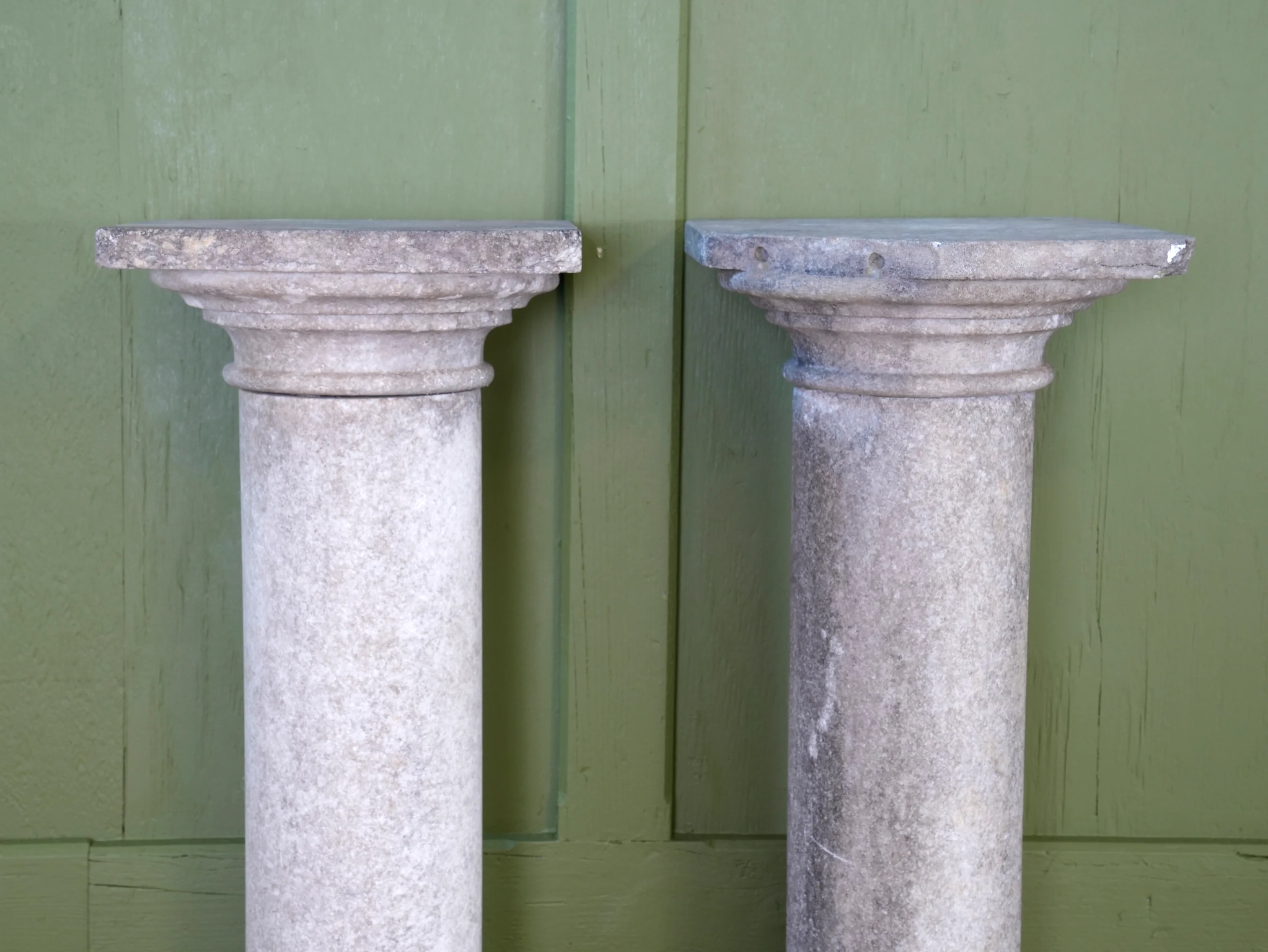 A Pair of 19th Century Marble Columns - Image 7