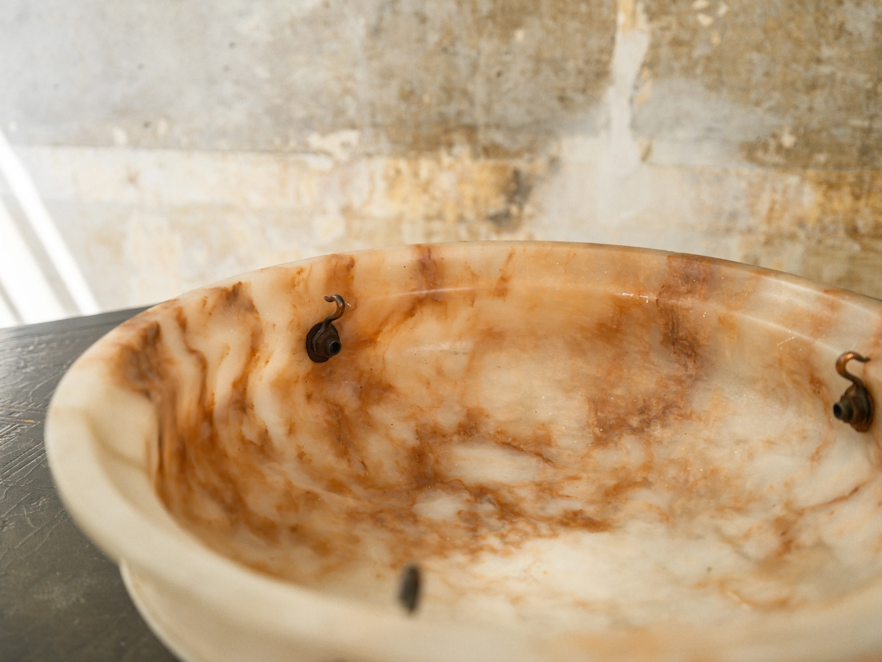 An Alabaster Dish Light - Image 9