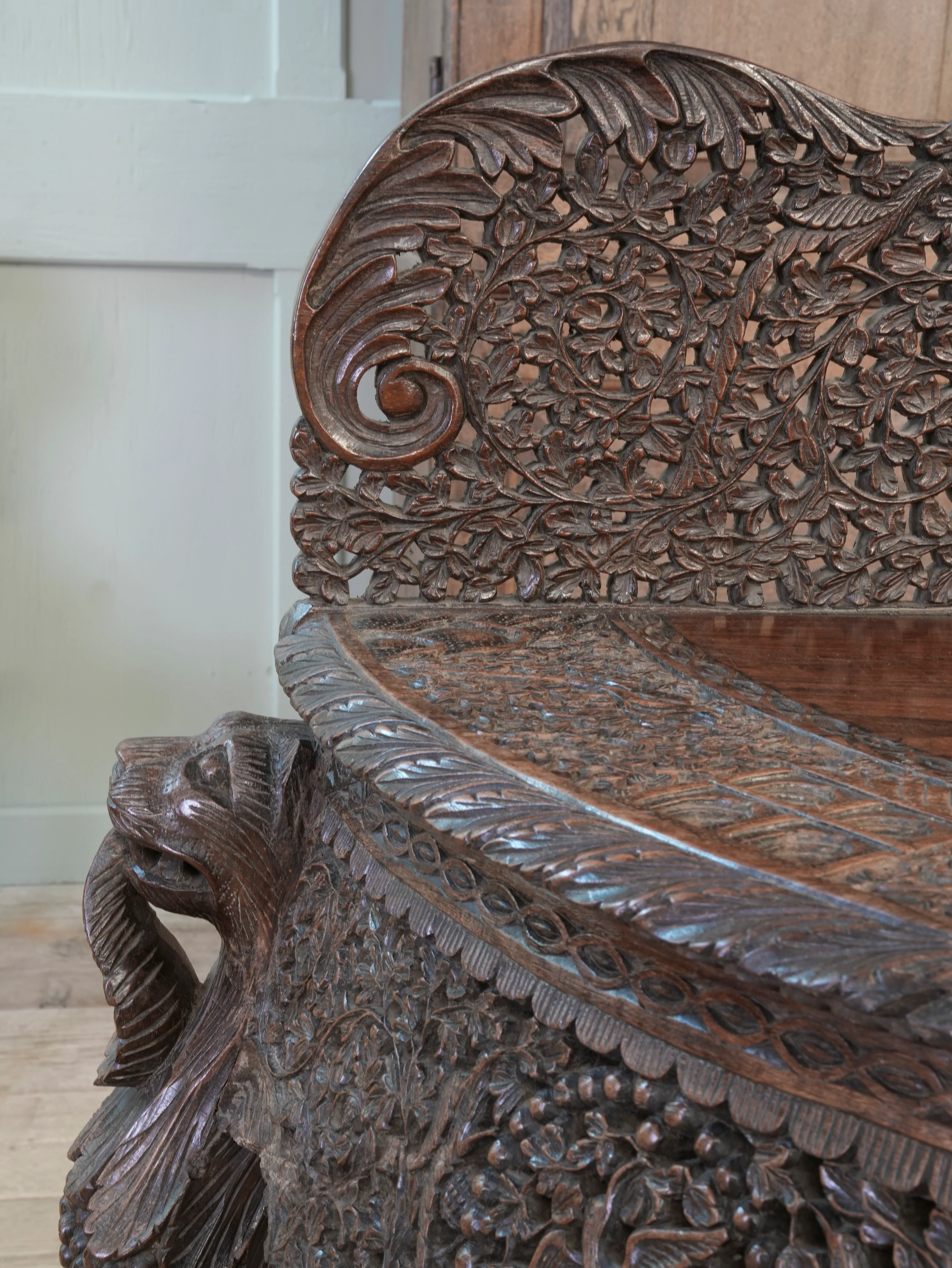 A Pair of 19th Century Anglo Indian Console Tables - Image 7