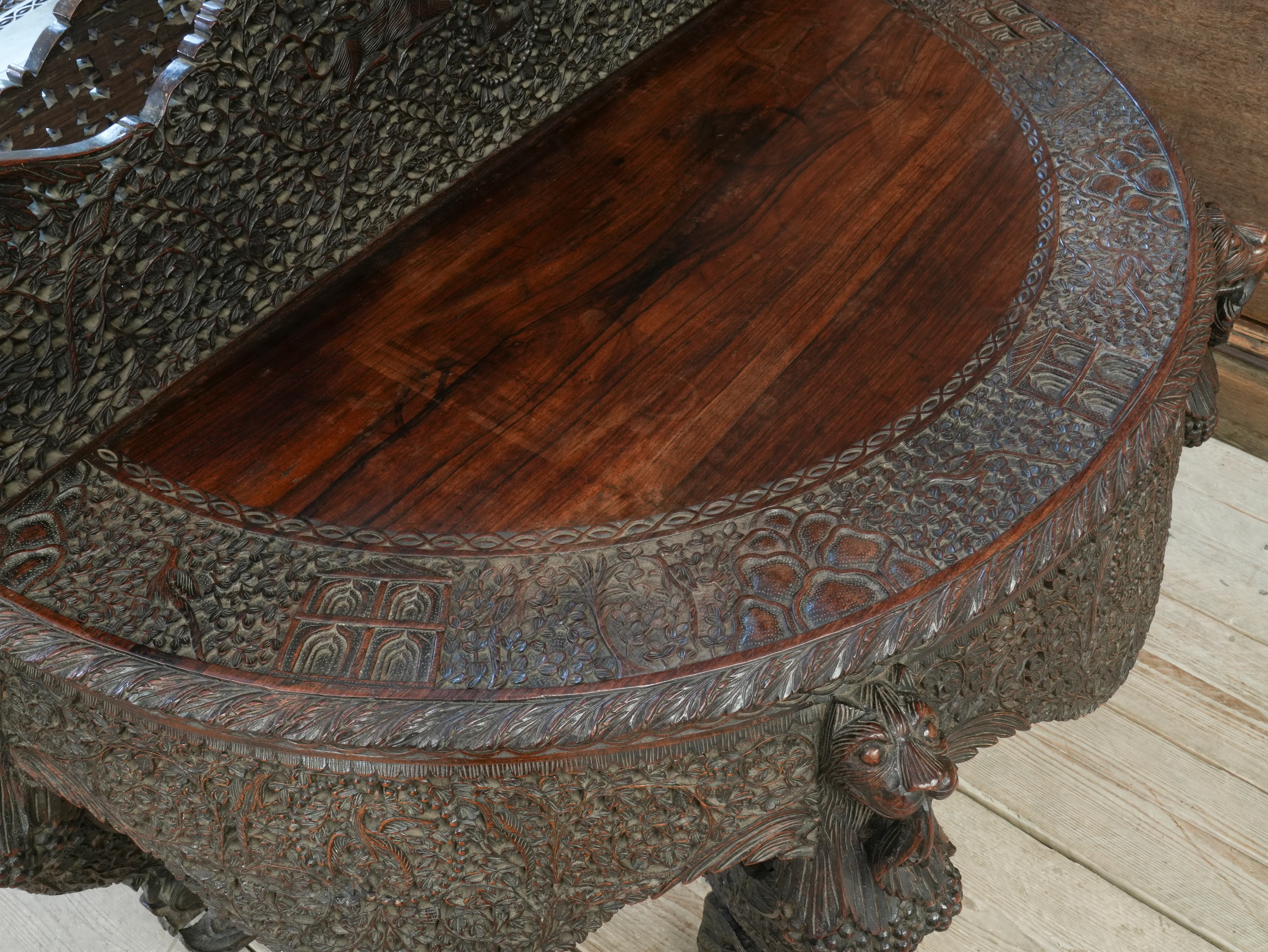 A Pair of 19th Century Anglo Indian Console Tables - Image 9
