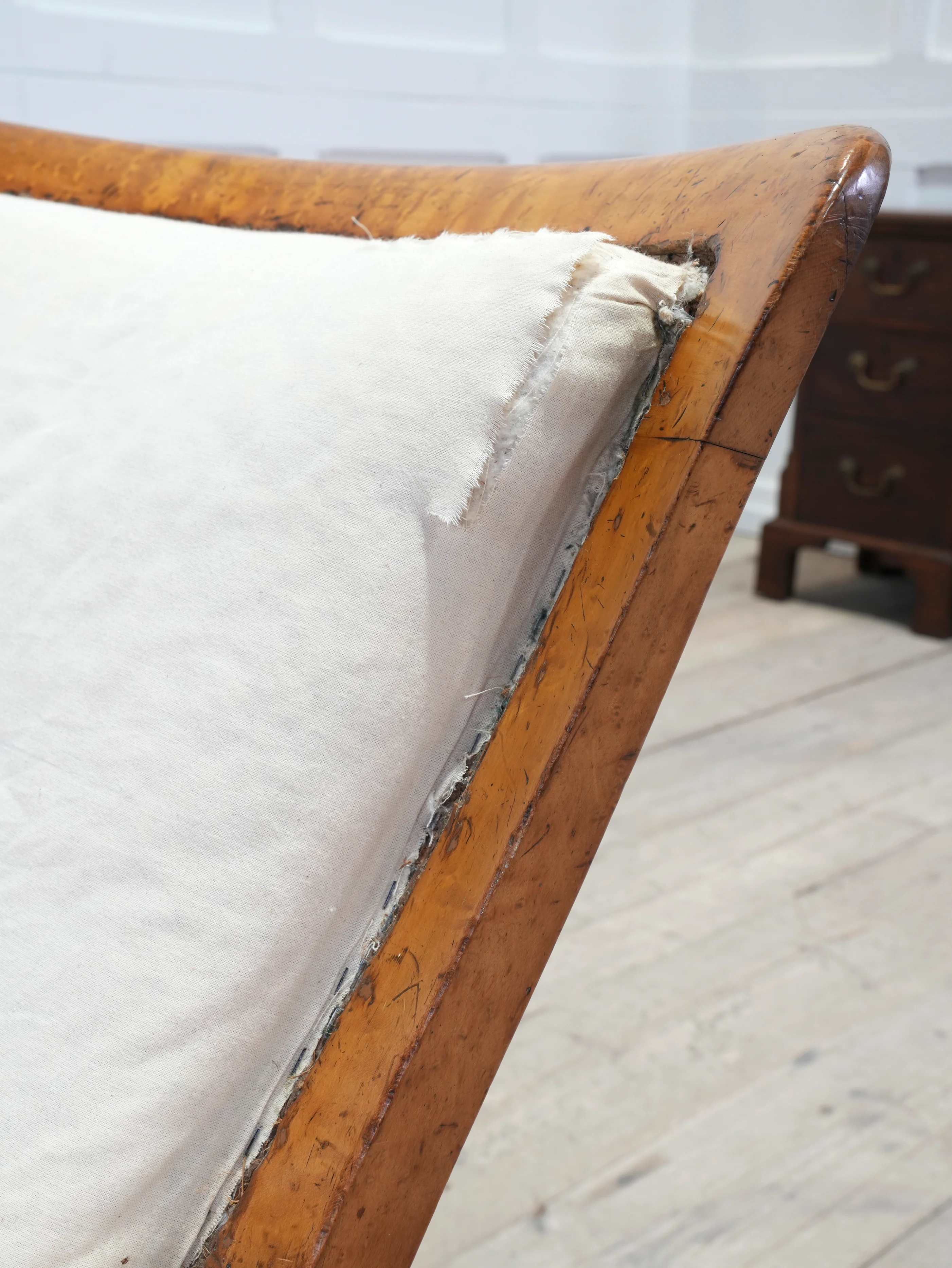 A William IV Burr Maple Armchair - Image 11