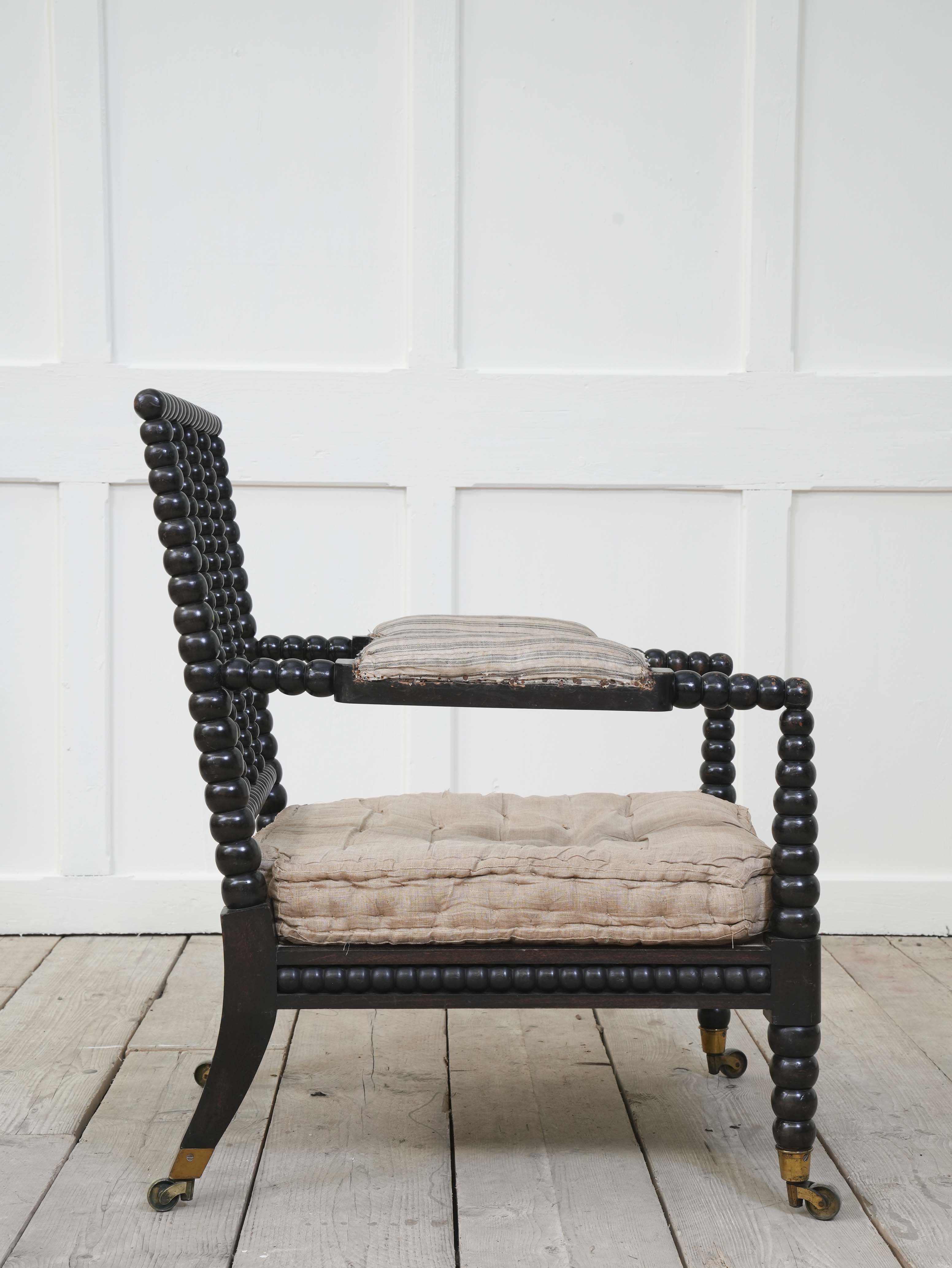 A James Mein Snr of Kelso Bobbin Chair - Image 9