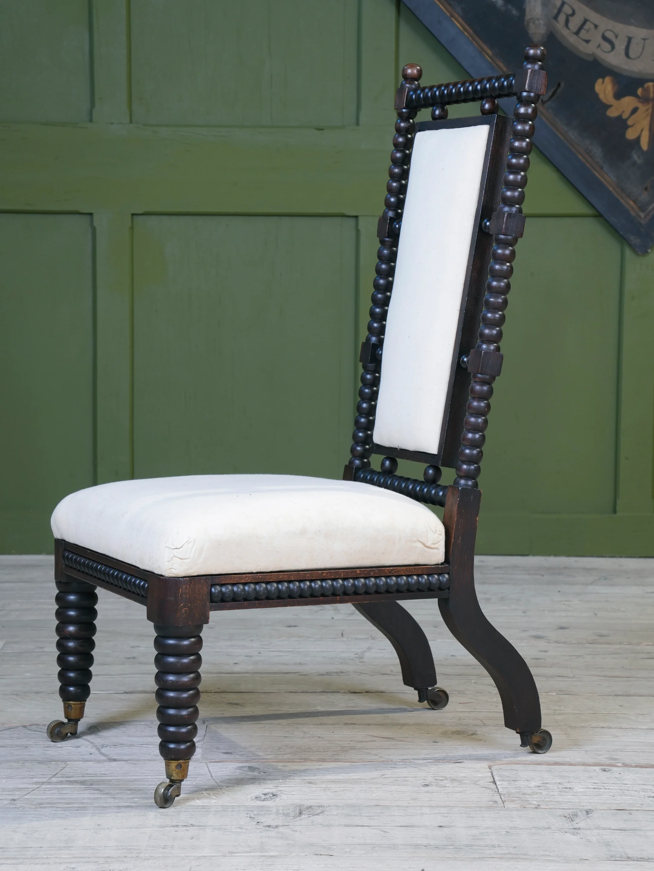 A 19th Century Bobbin Side Chair - Image 2