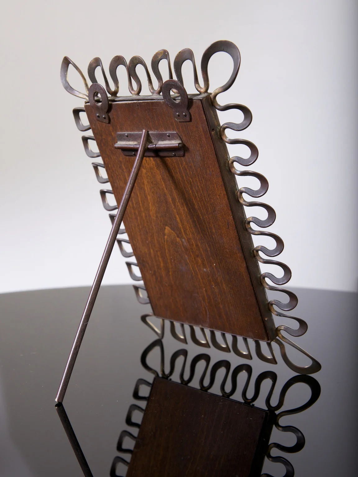 Brass Table Mirror - Image 3