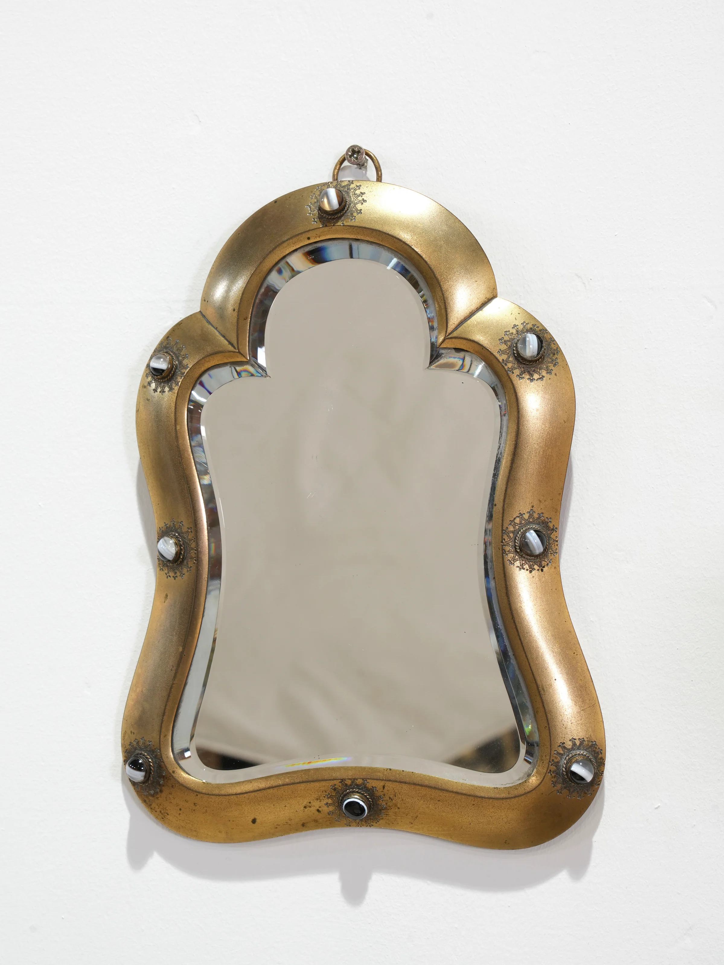 A 19th Century Brass Dressing Table Mirror - Image 3