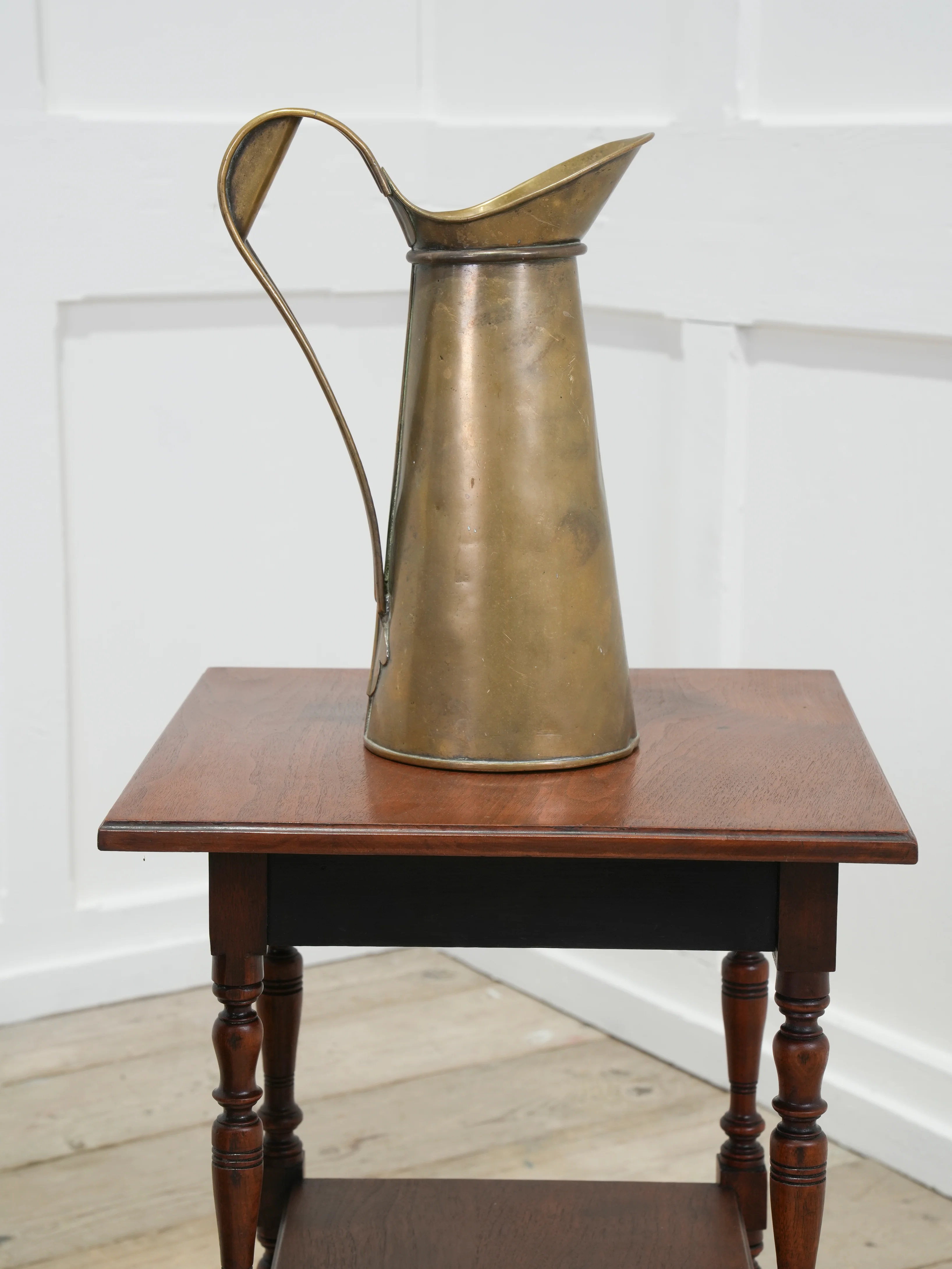 A 19th Century Brass Jug - Image 6
