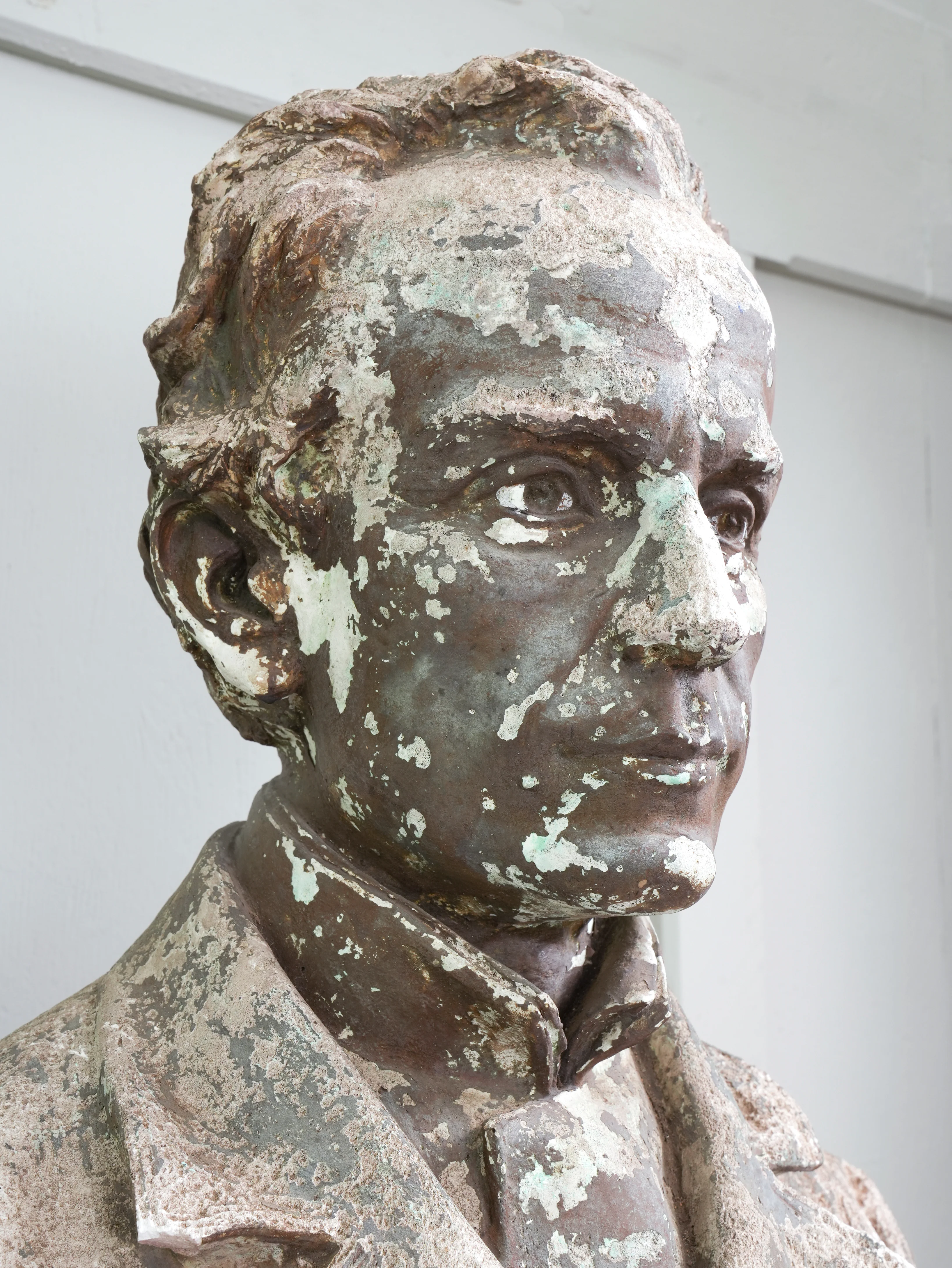 A 19th Century Italian Plaster Bust - Image 6