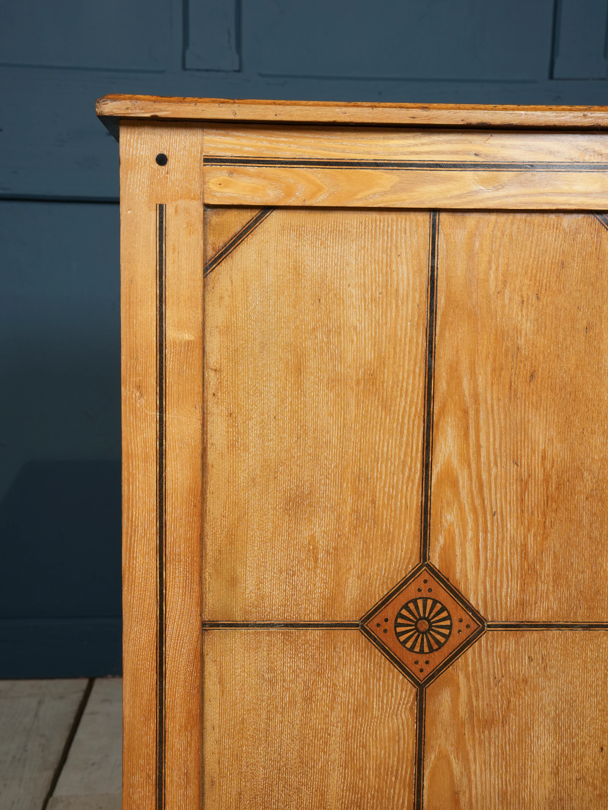 An Aesthetic Movement Ash Side Cabinet - Image 8