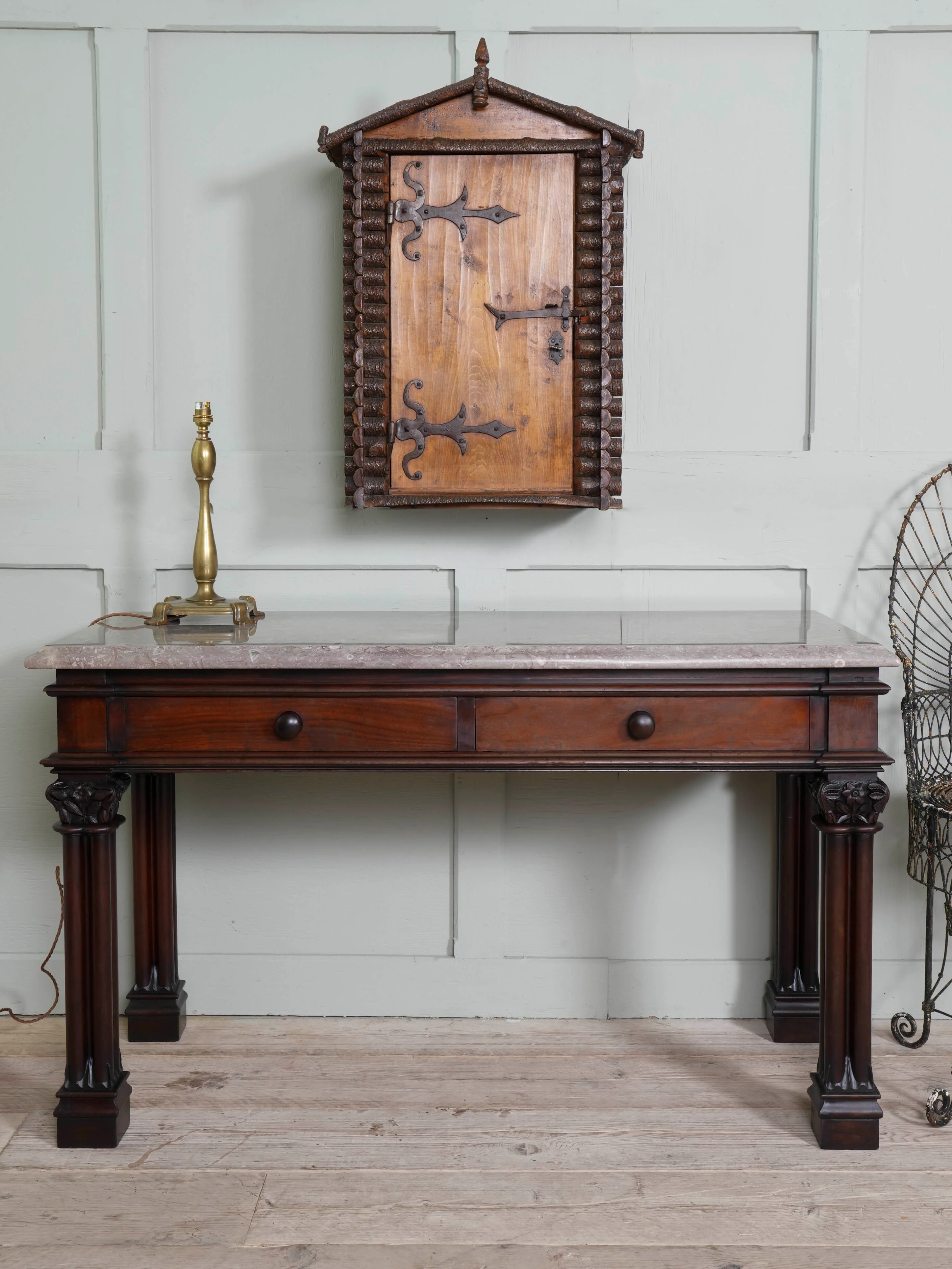 A Rustic Wall Cabinet - Image 3