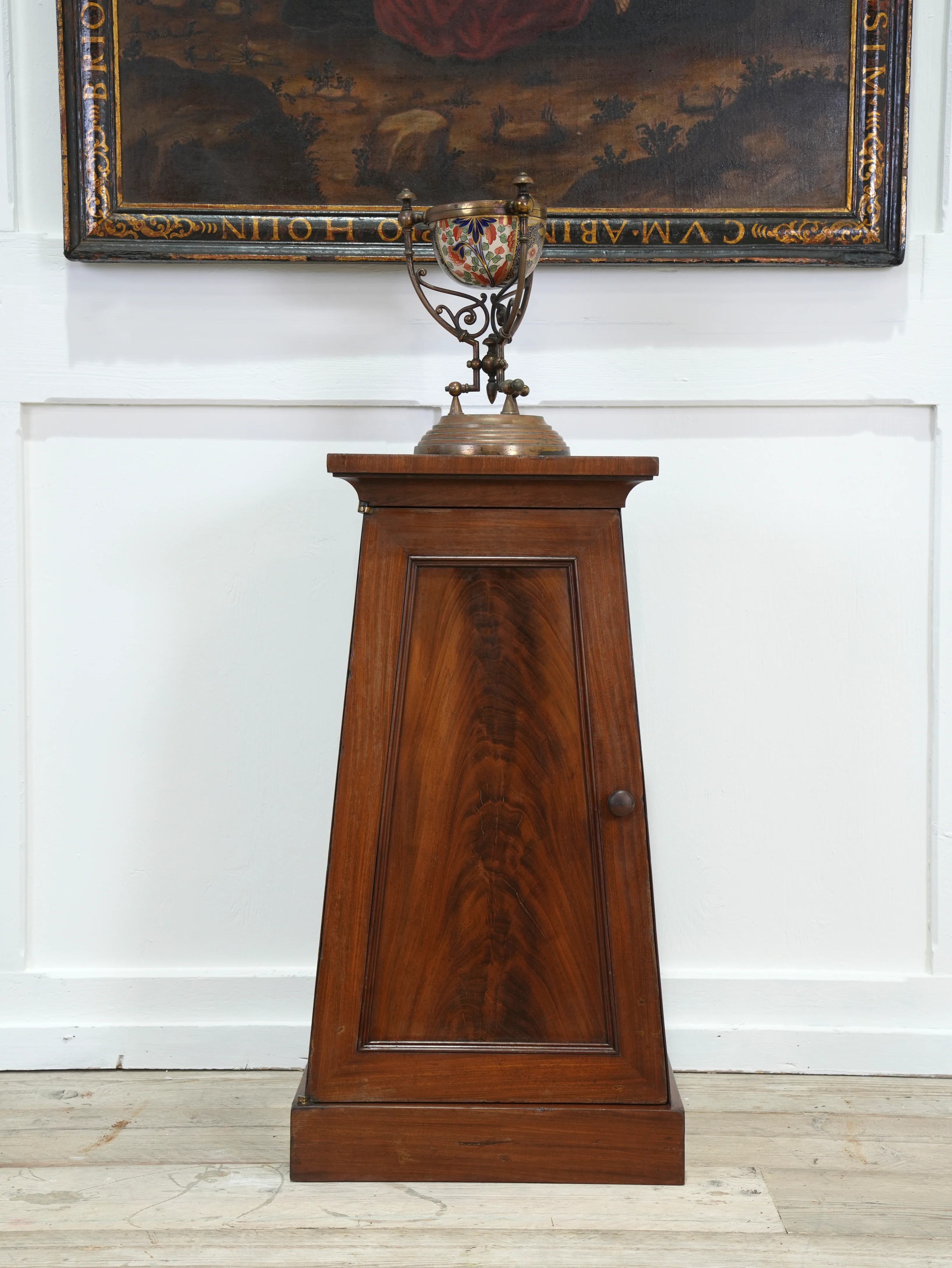 A Regency Mahogany Pedestal Cabinet - Image 8