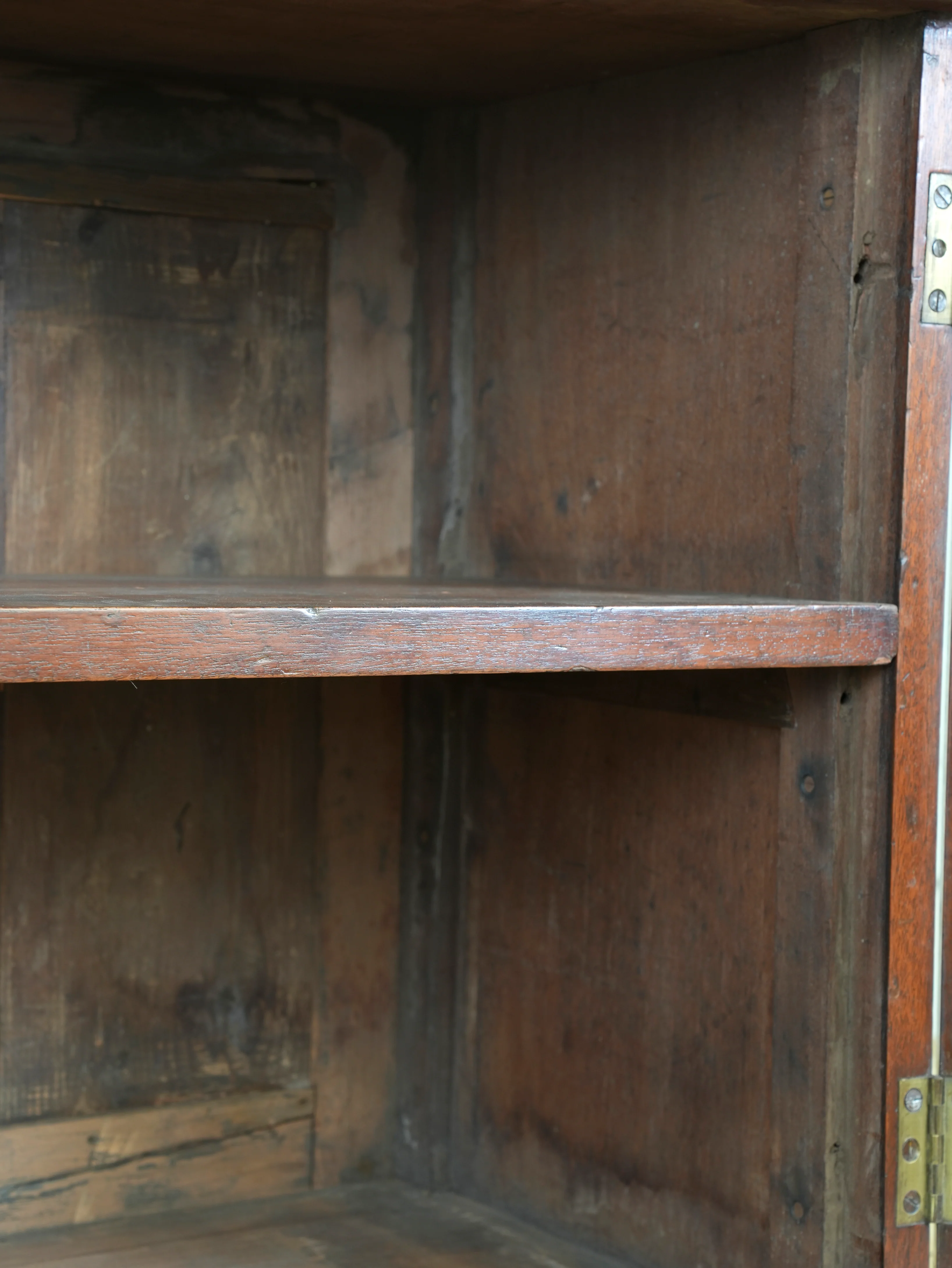 A 19th Century Glazed Campaign Cabinet - Image 10