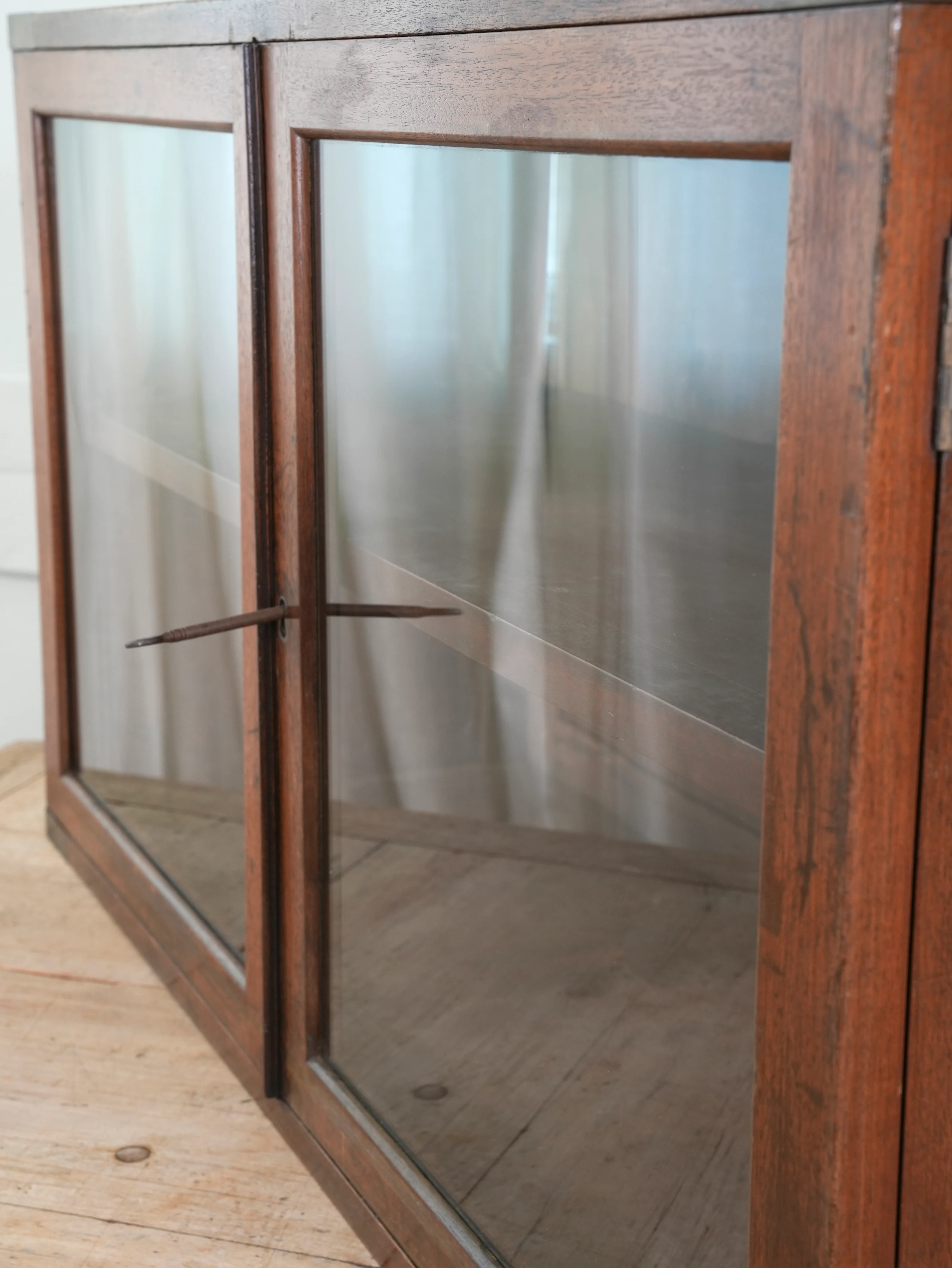 A 19th Century Glazed Campaign Cabinet - Image 7