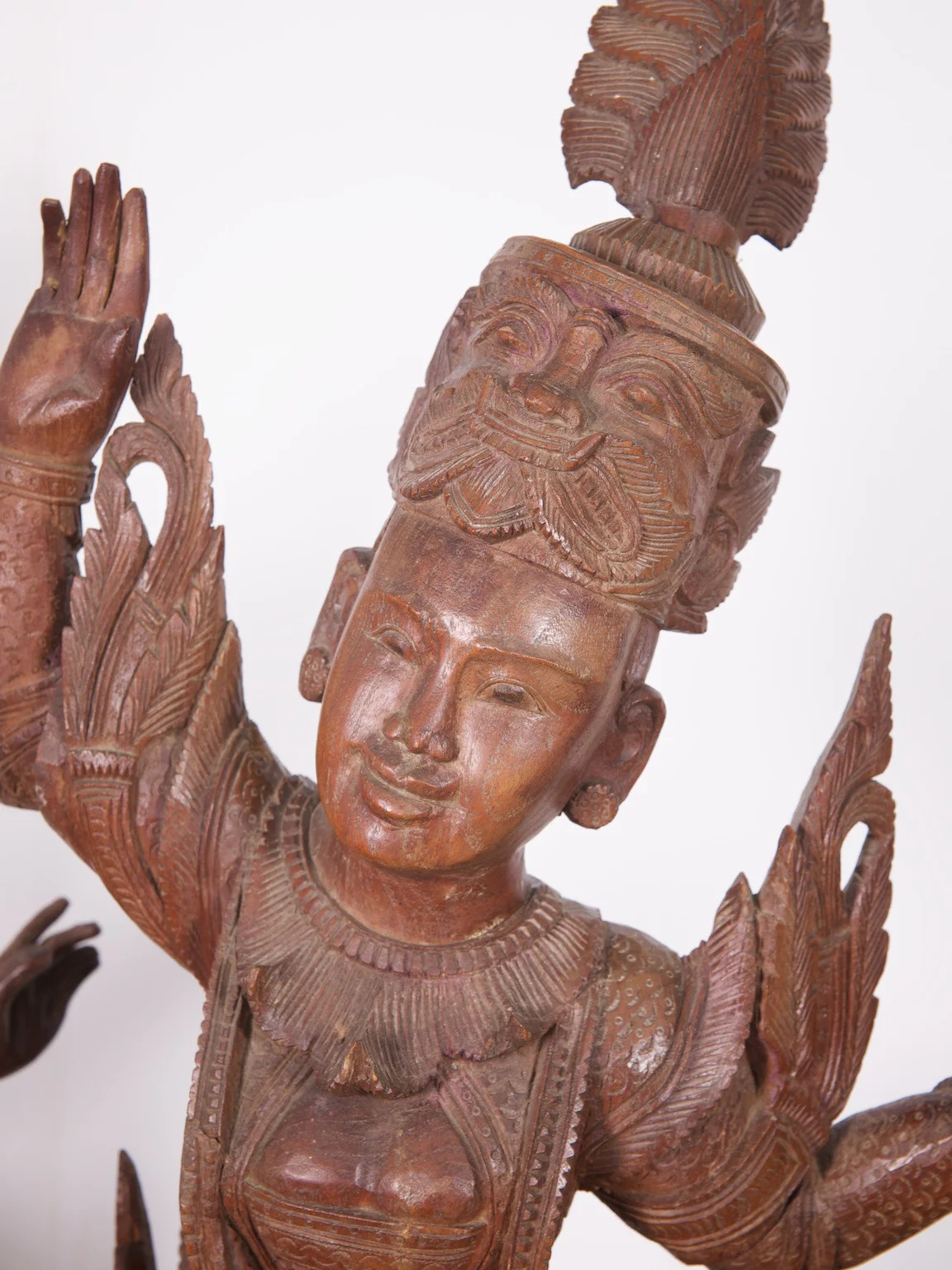 Carved Balinese Dancers - Image 3