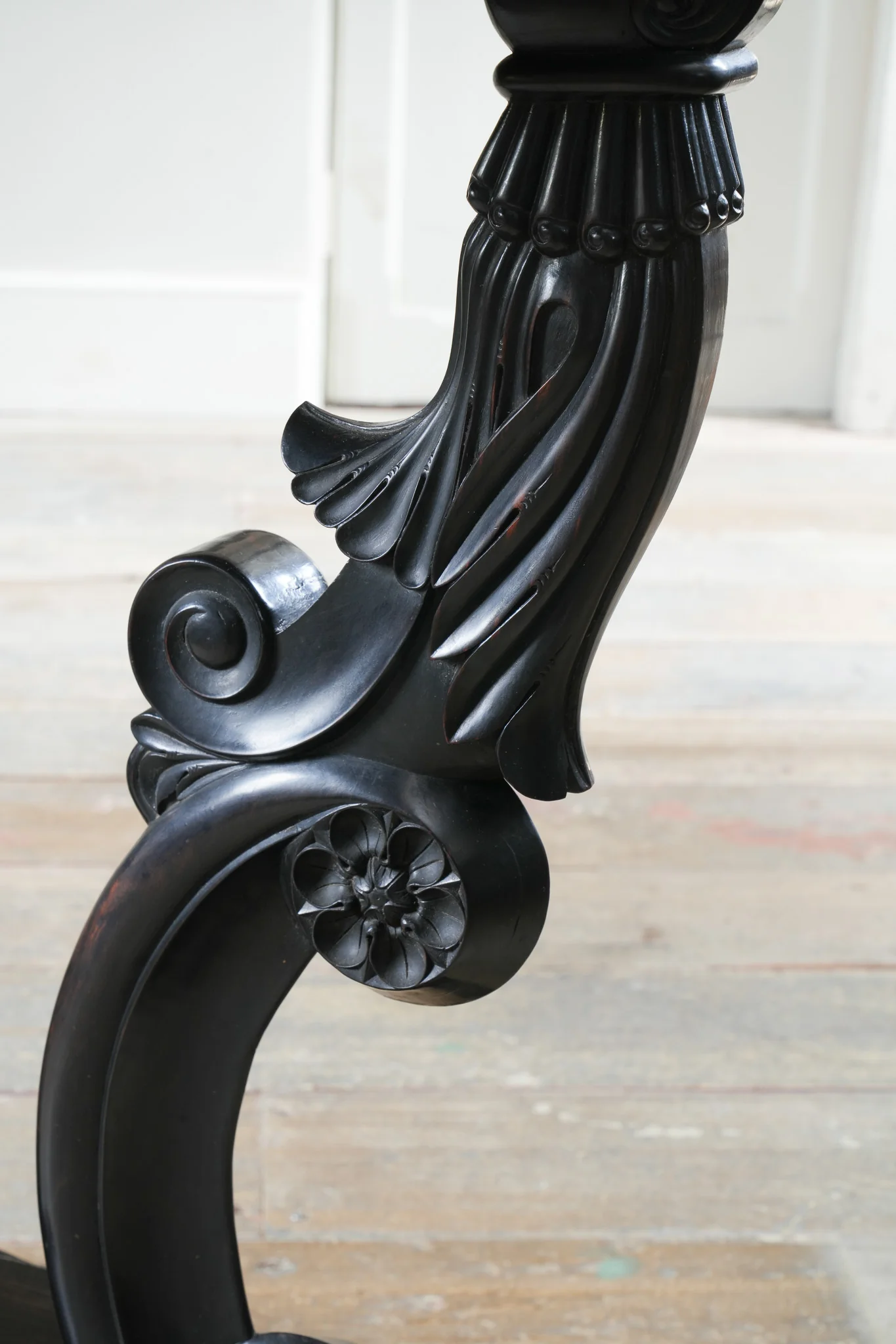 A Ceylonese Ebony & Specimen Wood Occasional Table - Image 8