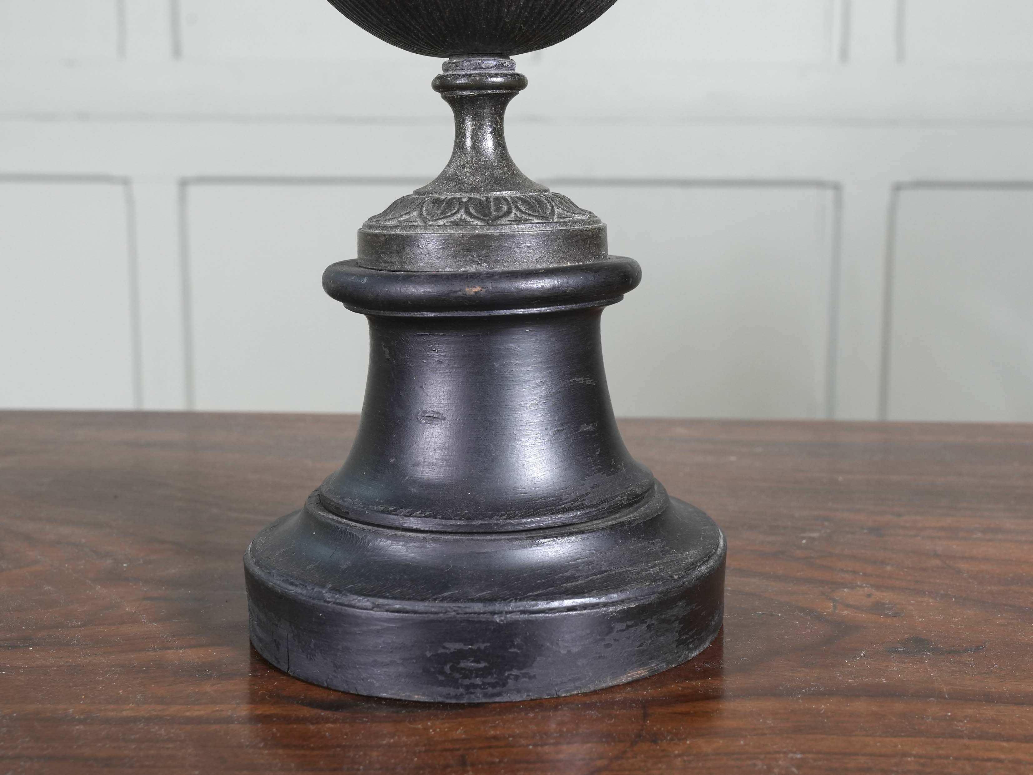 A Bronzed Spelter Chalice - Image 7