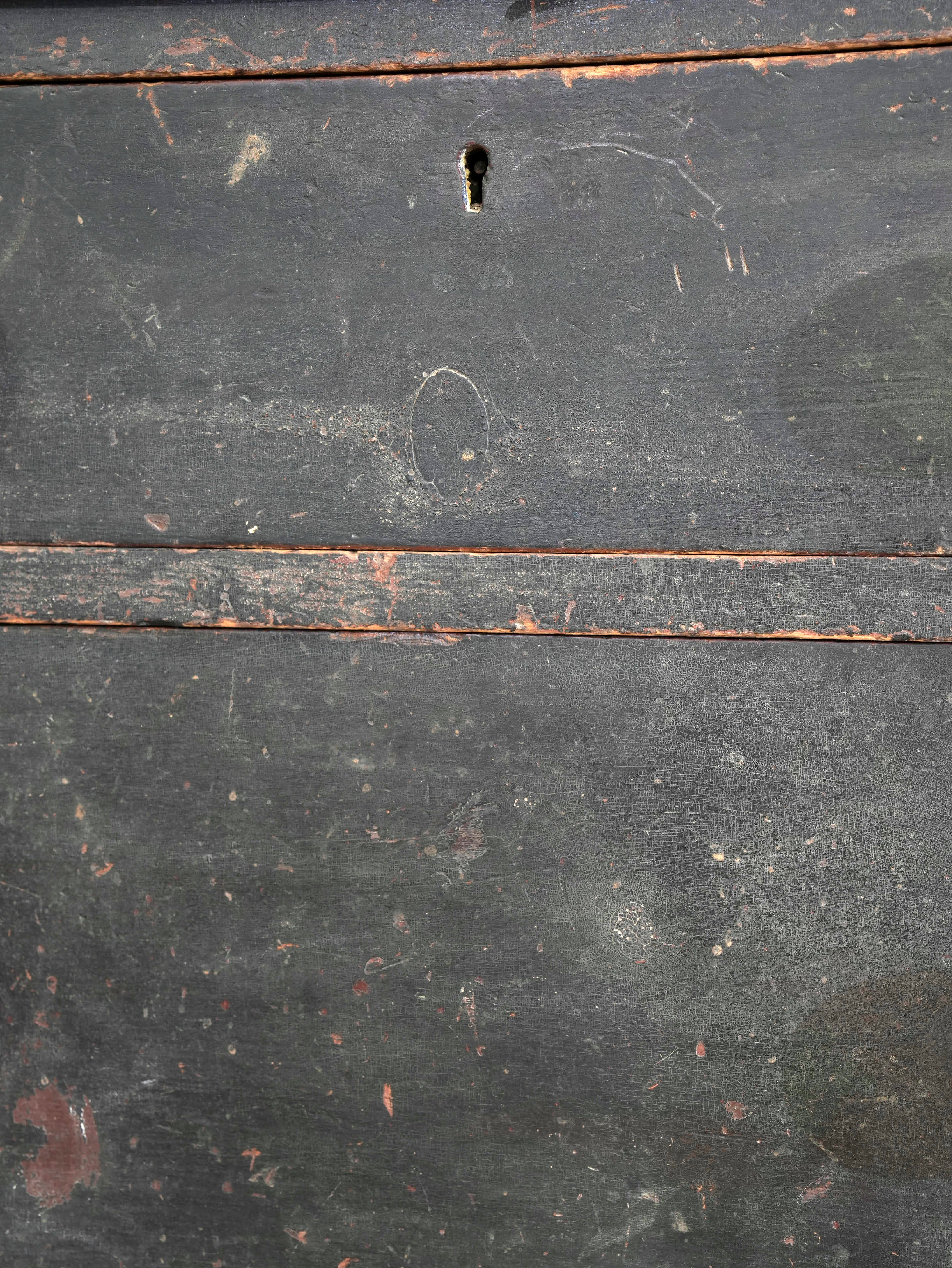 A 19th Century Painted Pine Chest of Drawers - Image 12