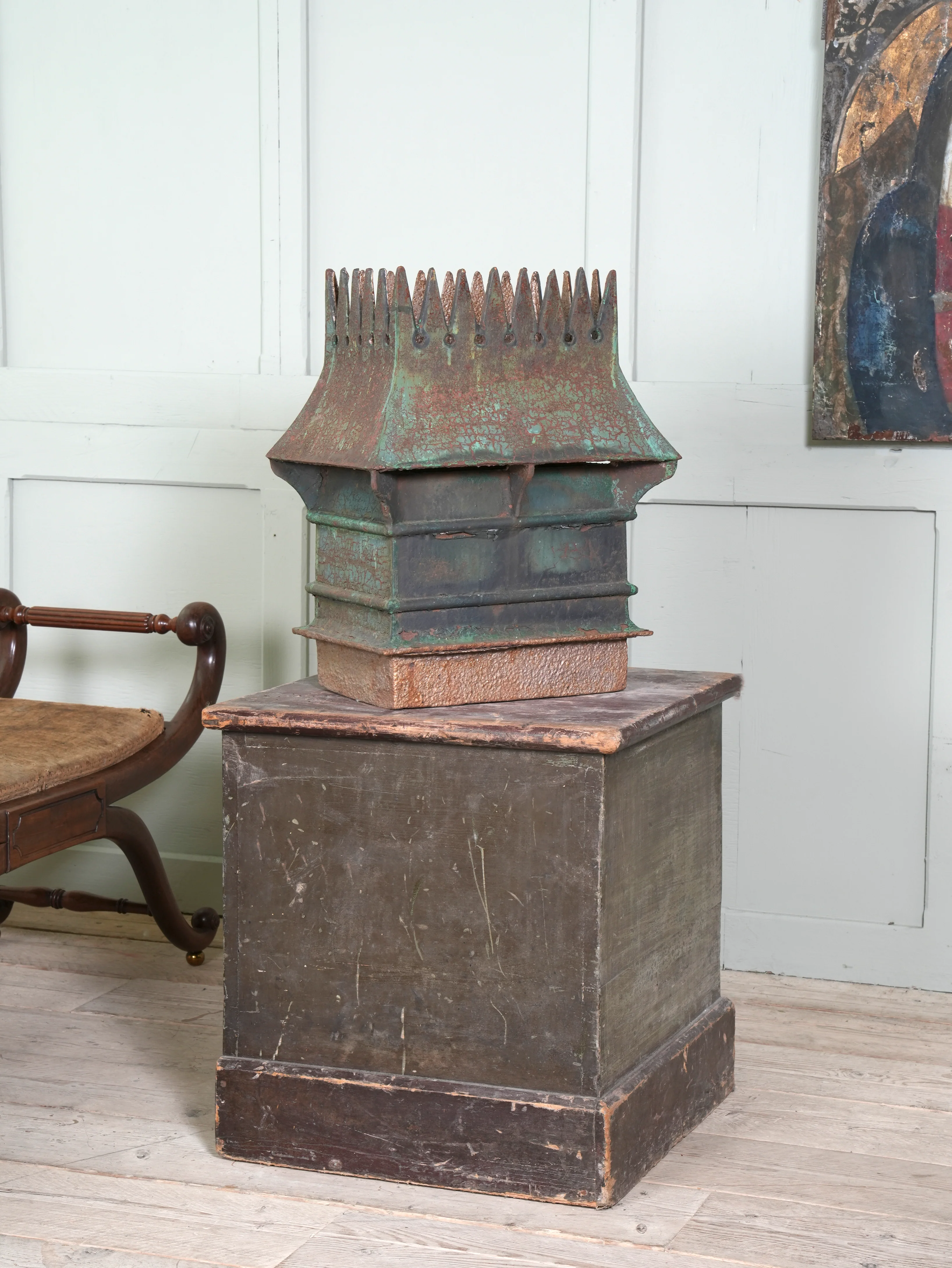 A 19th Century Cast Iron Chimney Vent - Image 6