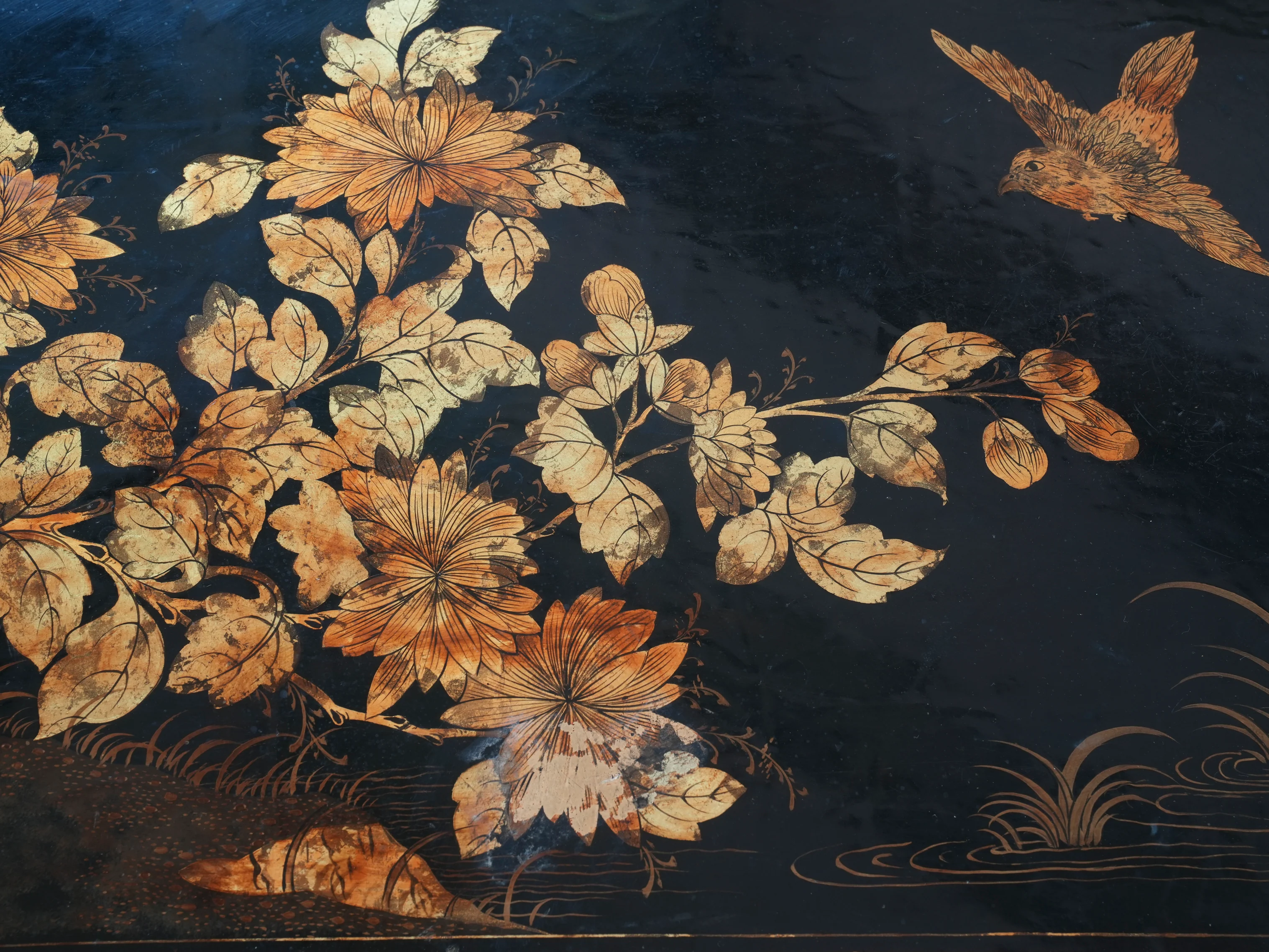 A Two Tier Chinoiserie Side Table - Image 7