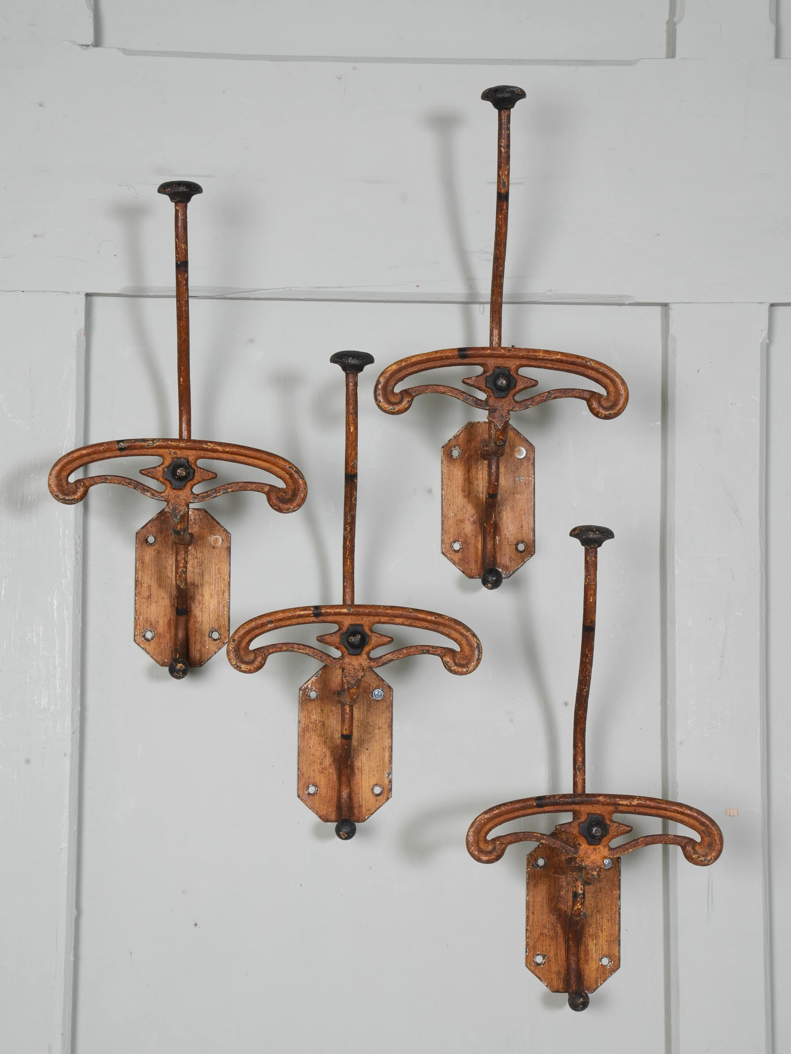Four Large Hat & Coat Hooks - Image 7