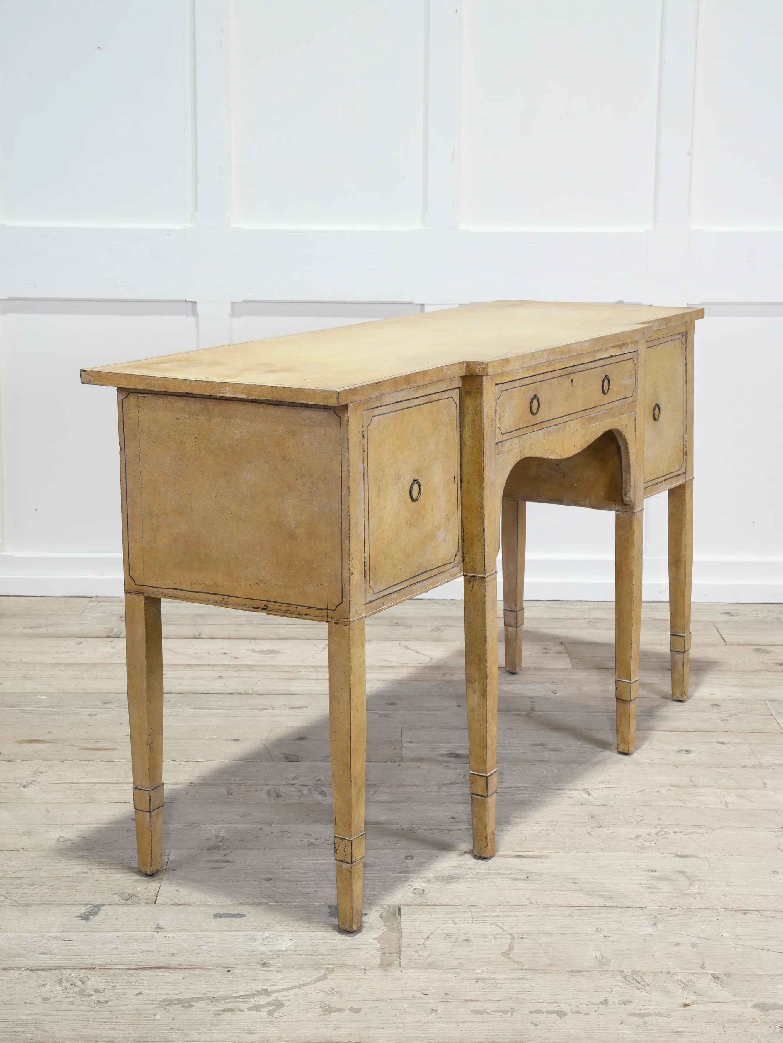 A Late Regency Painted Console Sideboard Table - Image 11