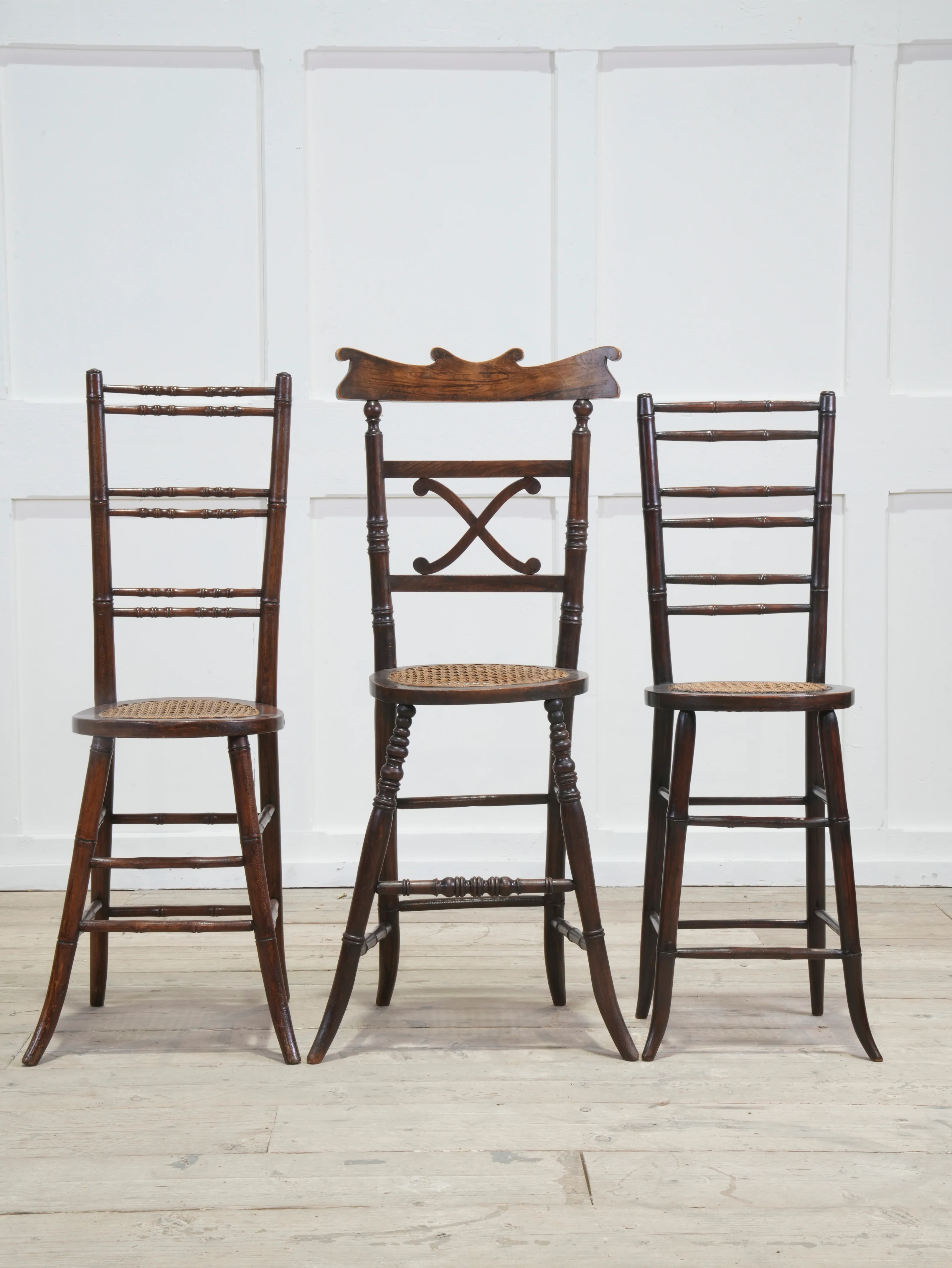 A Group of 19th Century Correction Chairs - Image 3