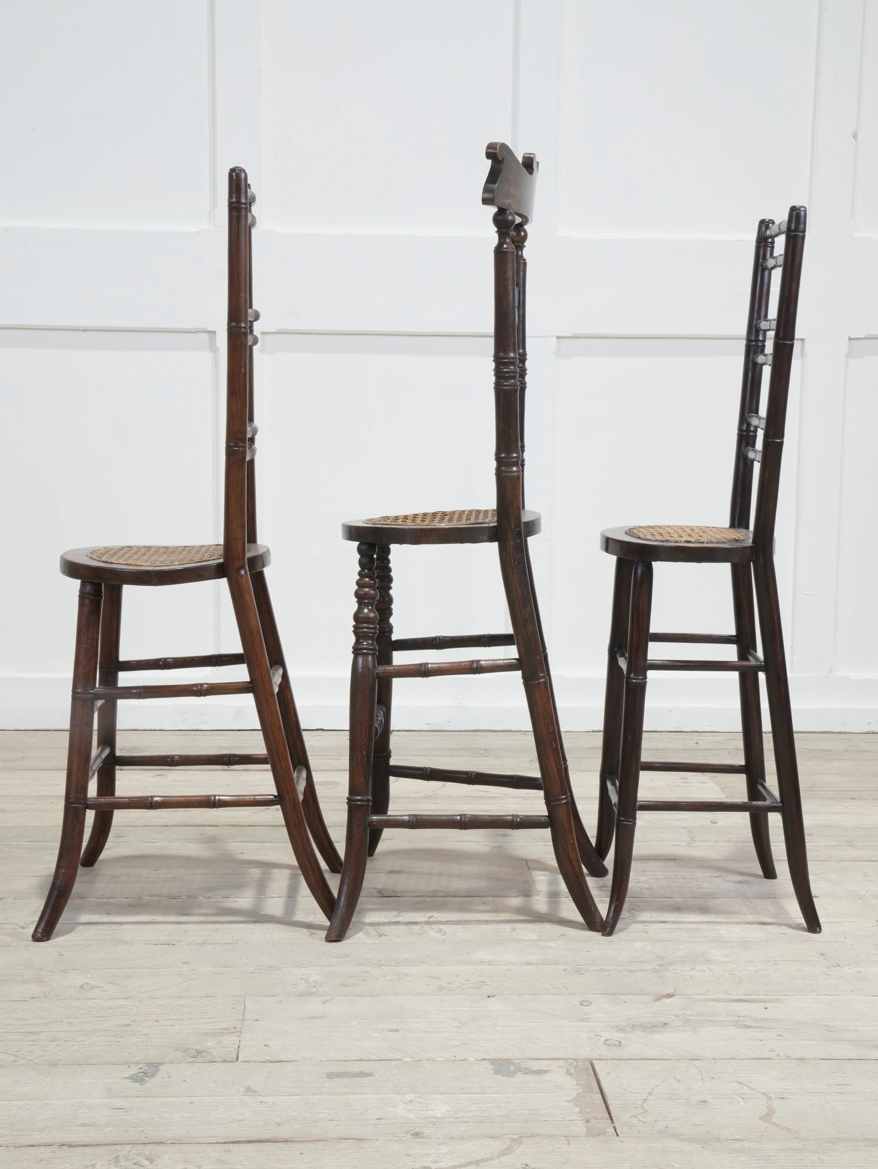A Group of 19th Century Correction Chairs - Image 6