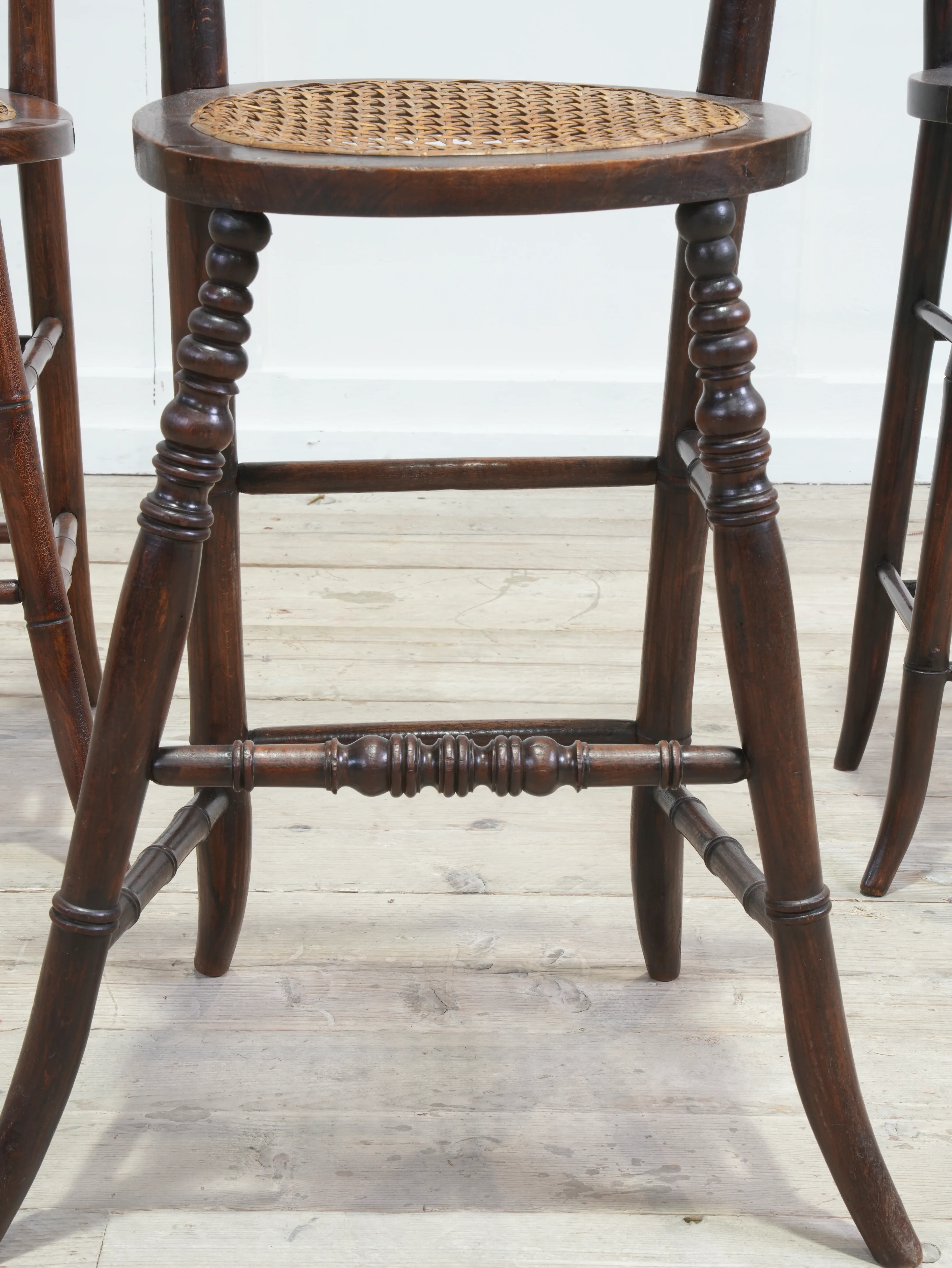 A Group of 19th Century Correction Chairs - Image 8