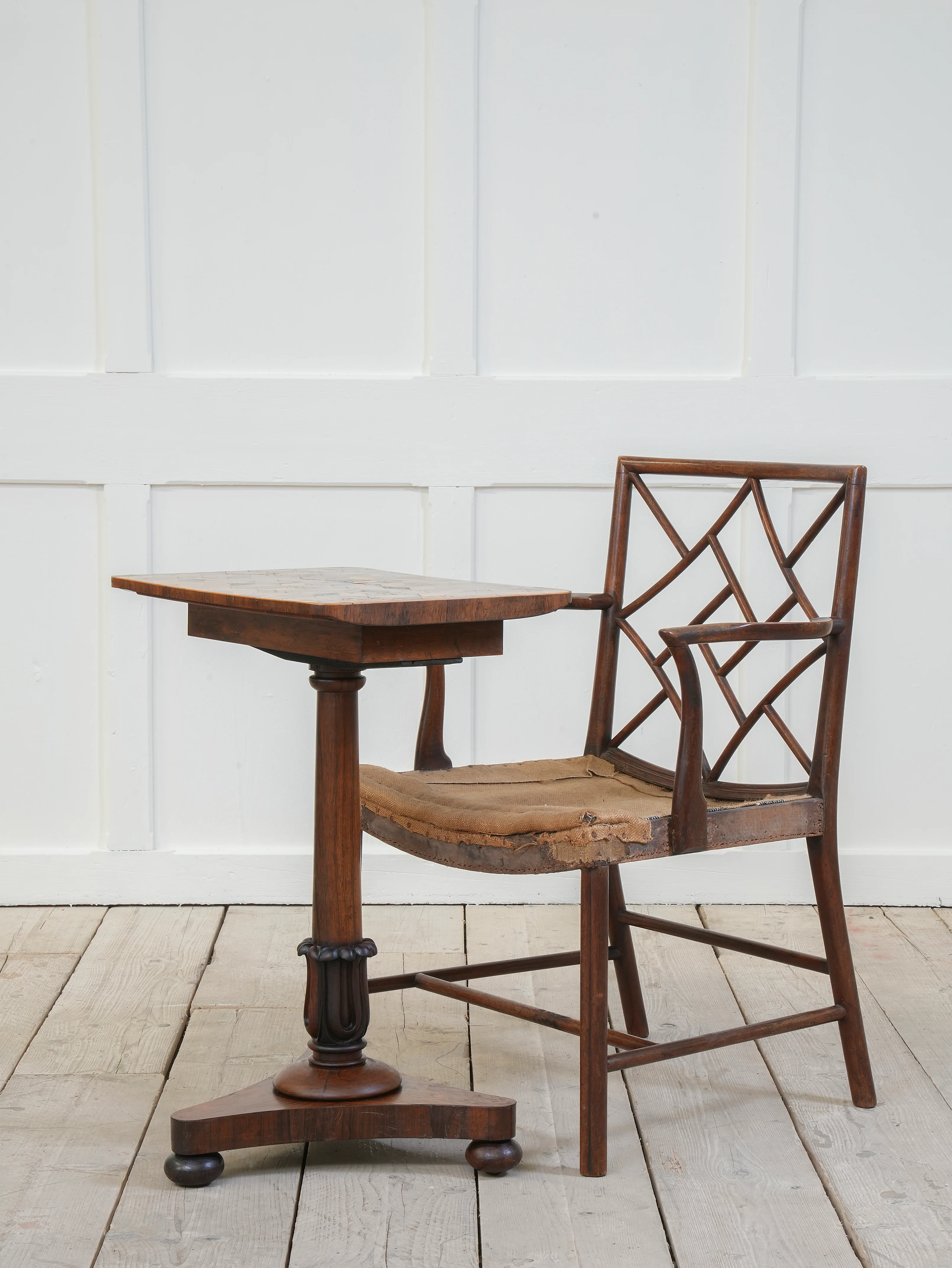 A William IV Specimen Wood Jardiniere Table by Turnbull - Image 16