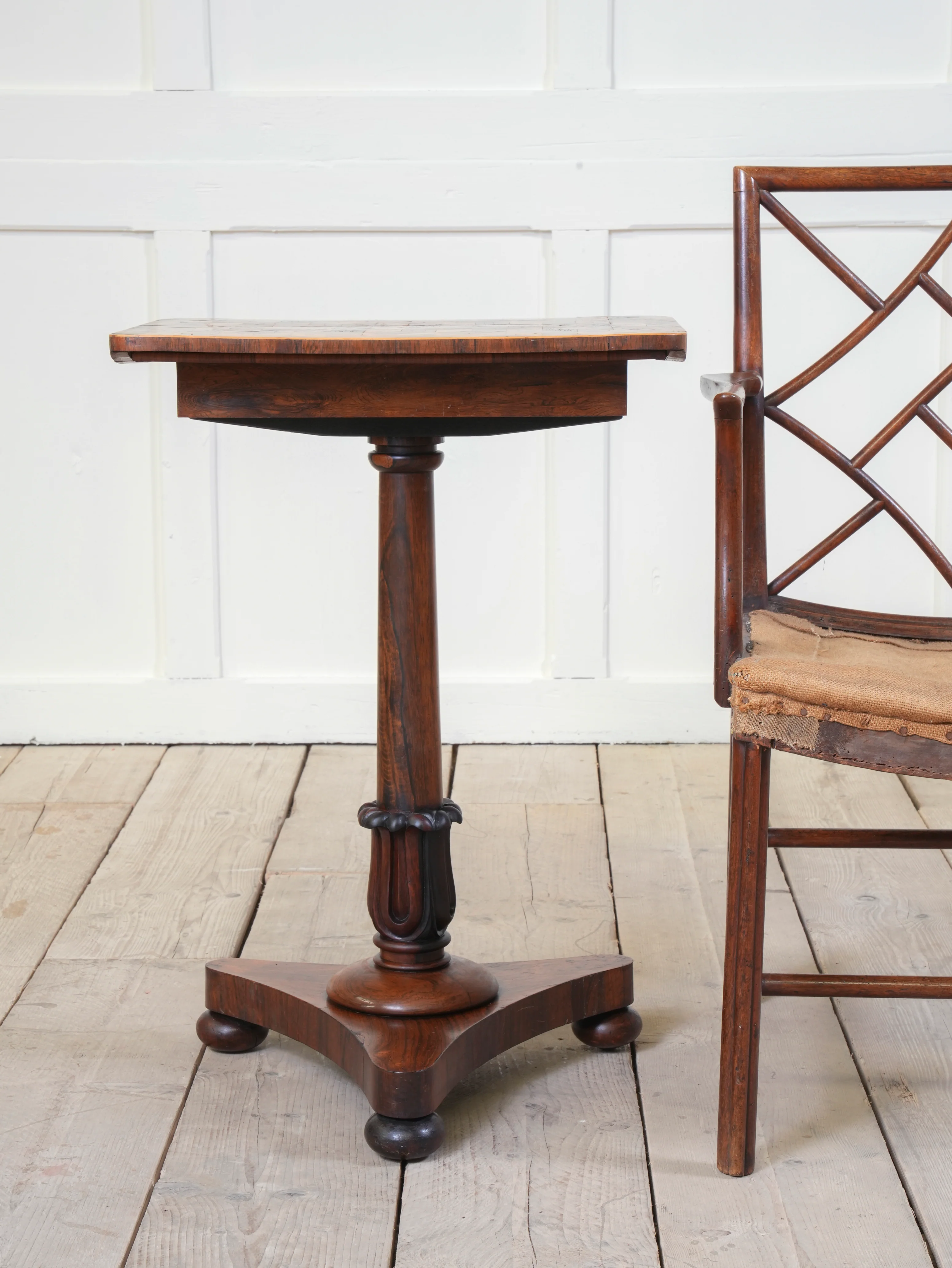 A William IV Specimen Wood Jardiniere Table by Turnbull - Image 17