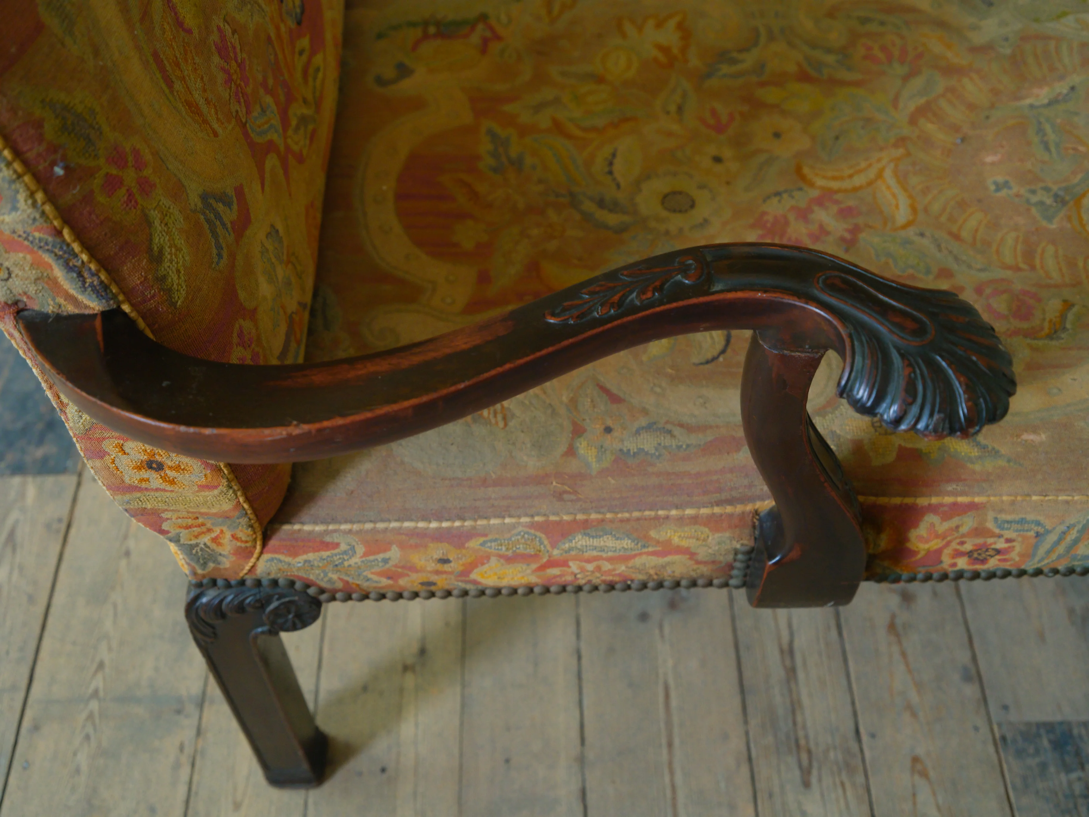 A Mid 18th Century Irish Day Bed - Image 9
