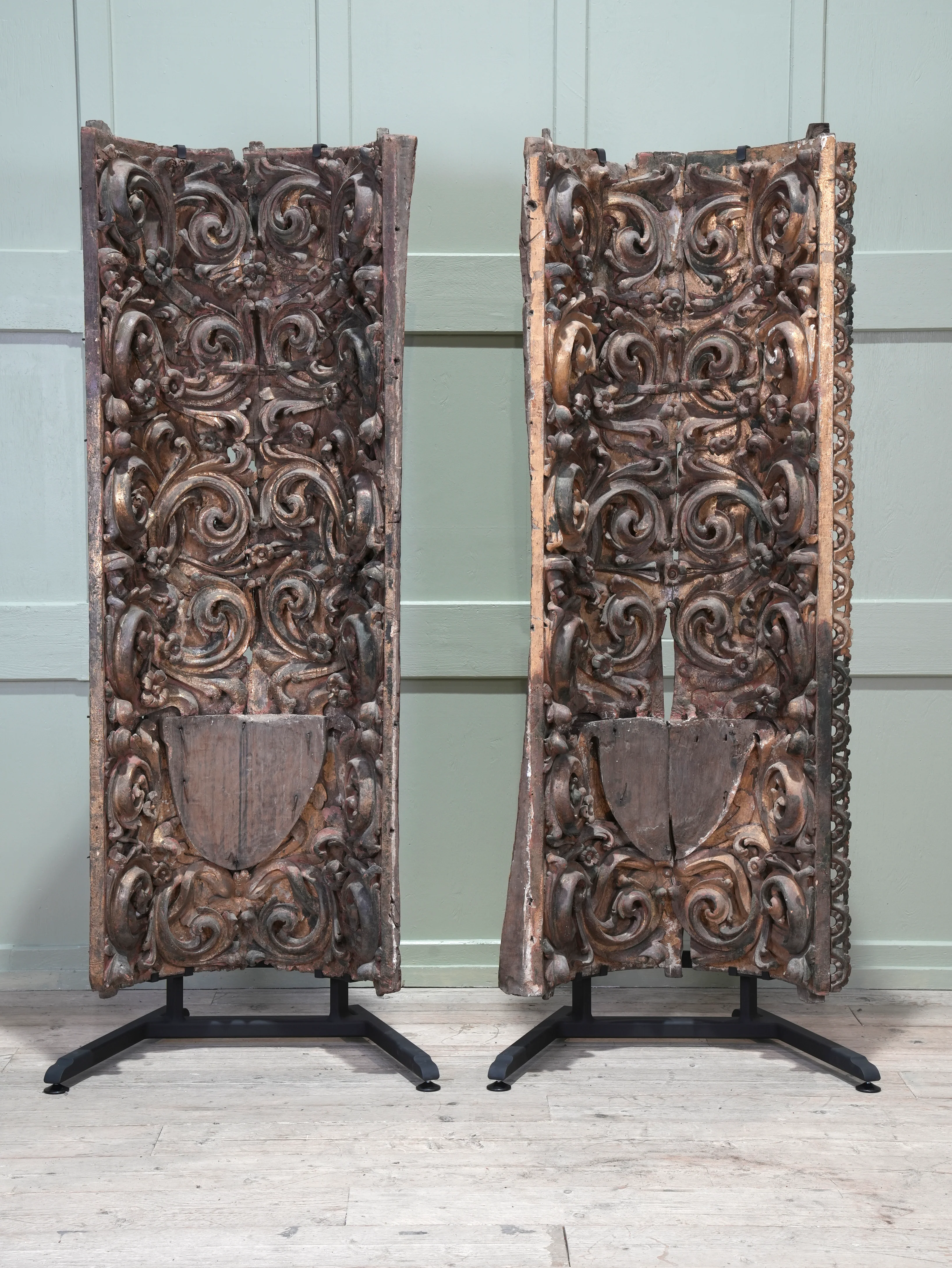A Pair of 18th Century Portuguese Baroque Niches - Image 7