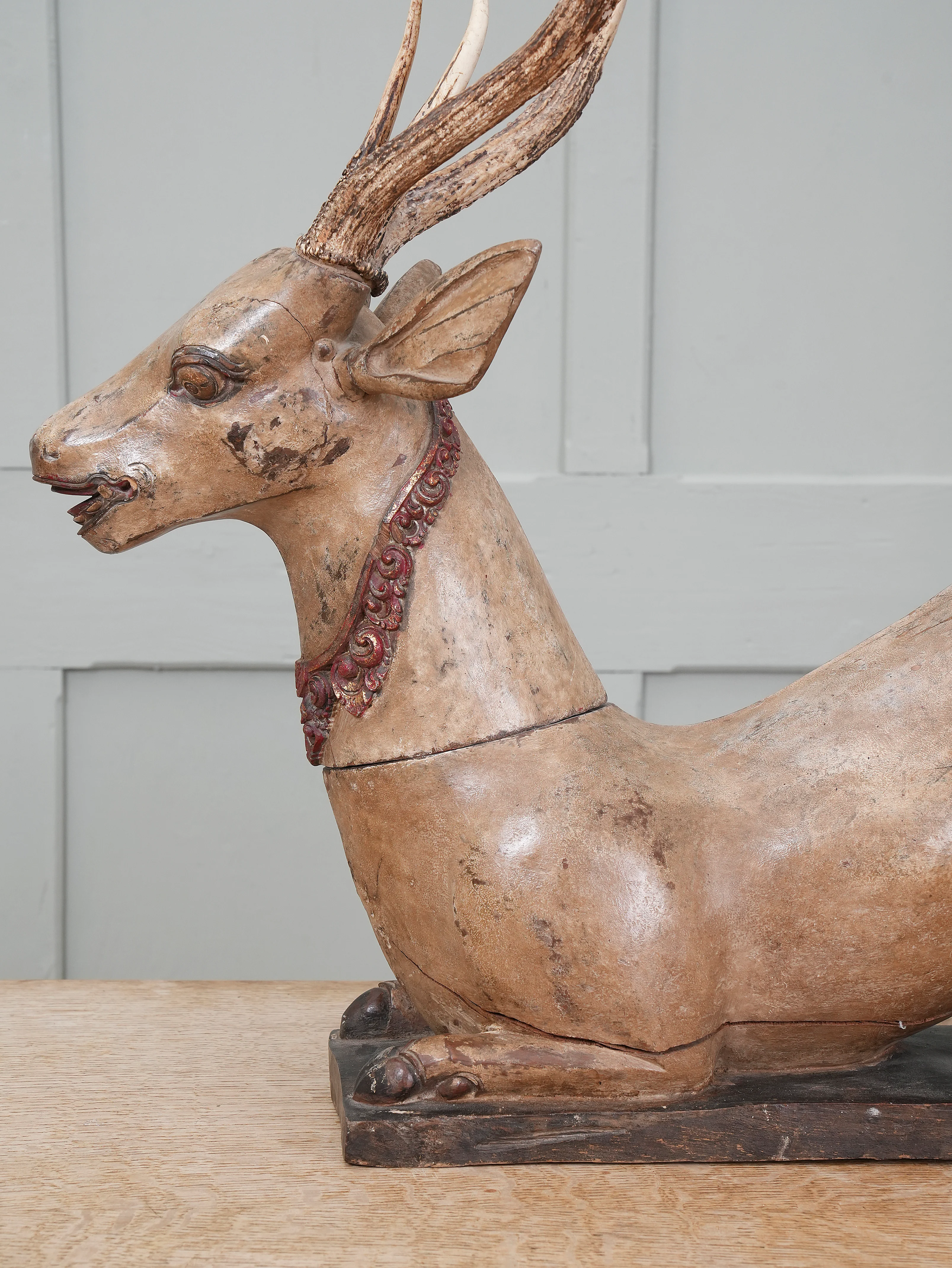 A 19th Century Recumbent Deer - Image 5