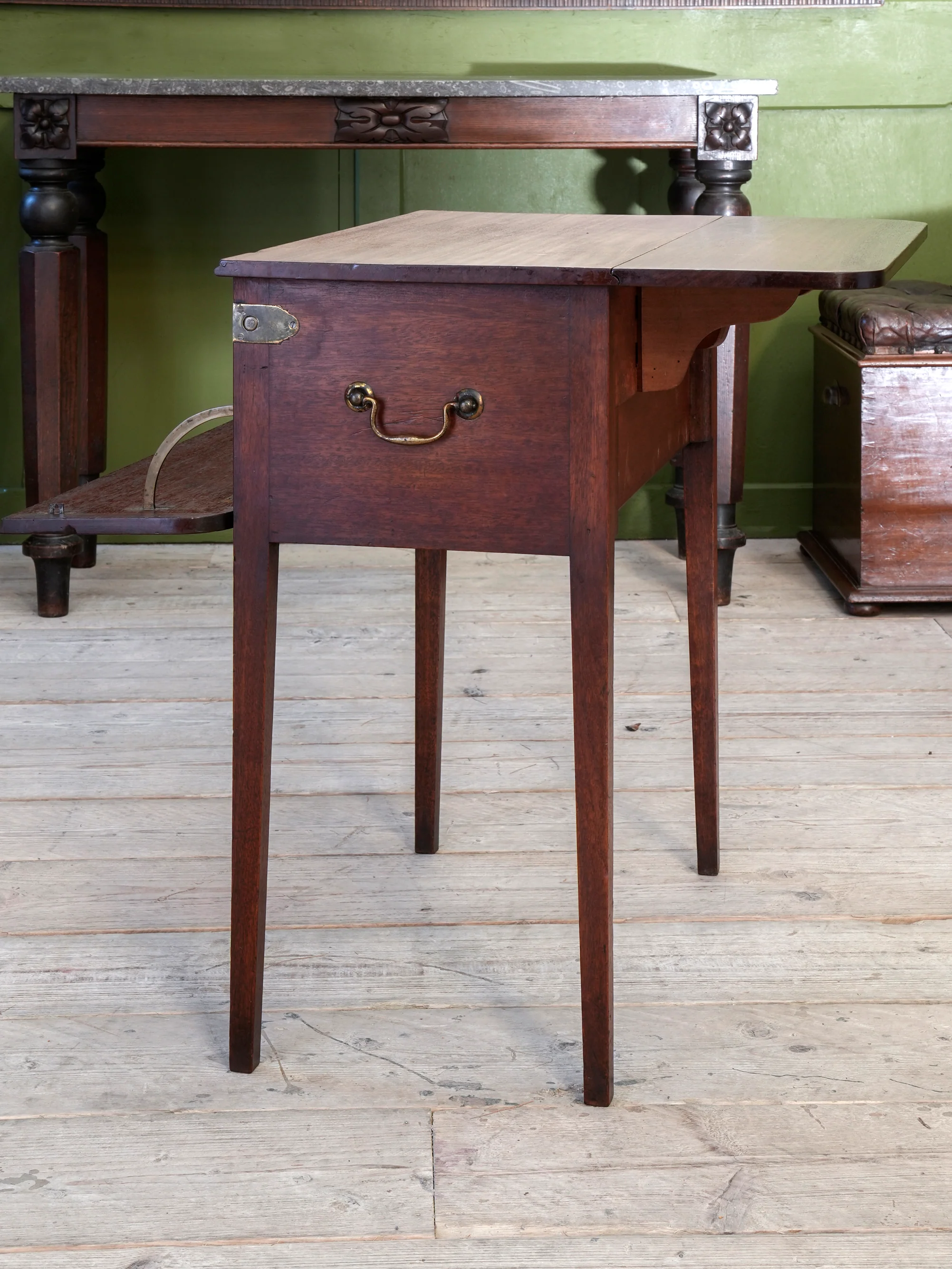 A Regency Mahogany Deception Table - Image 6