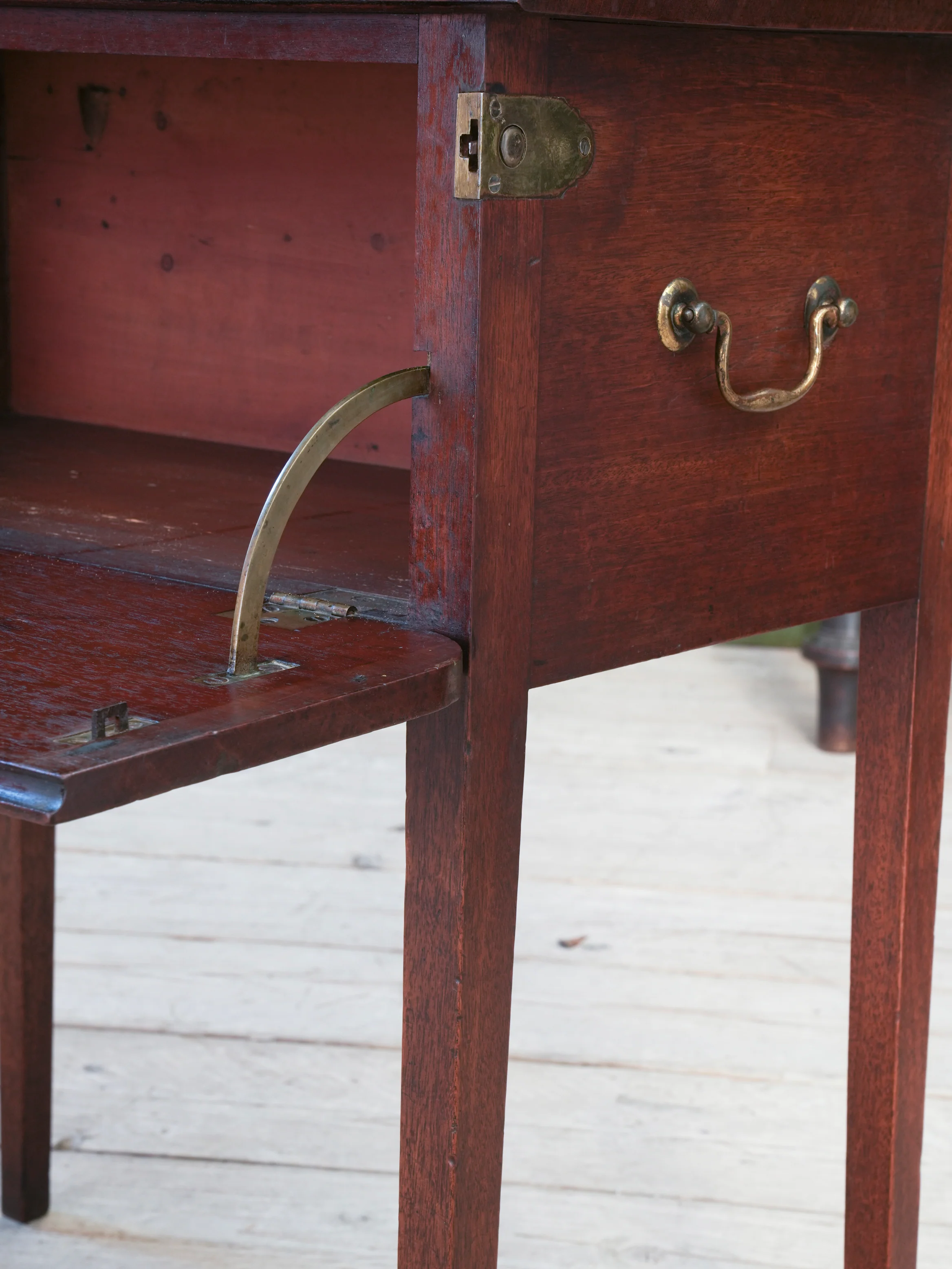 A Regency Mahogany Deception Table - Image 8