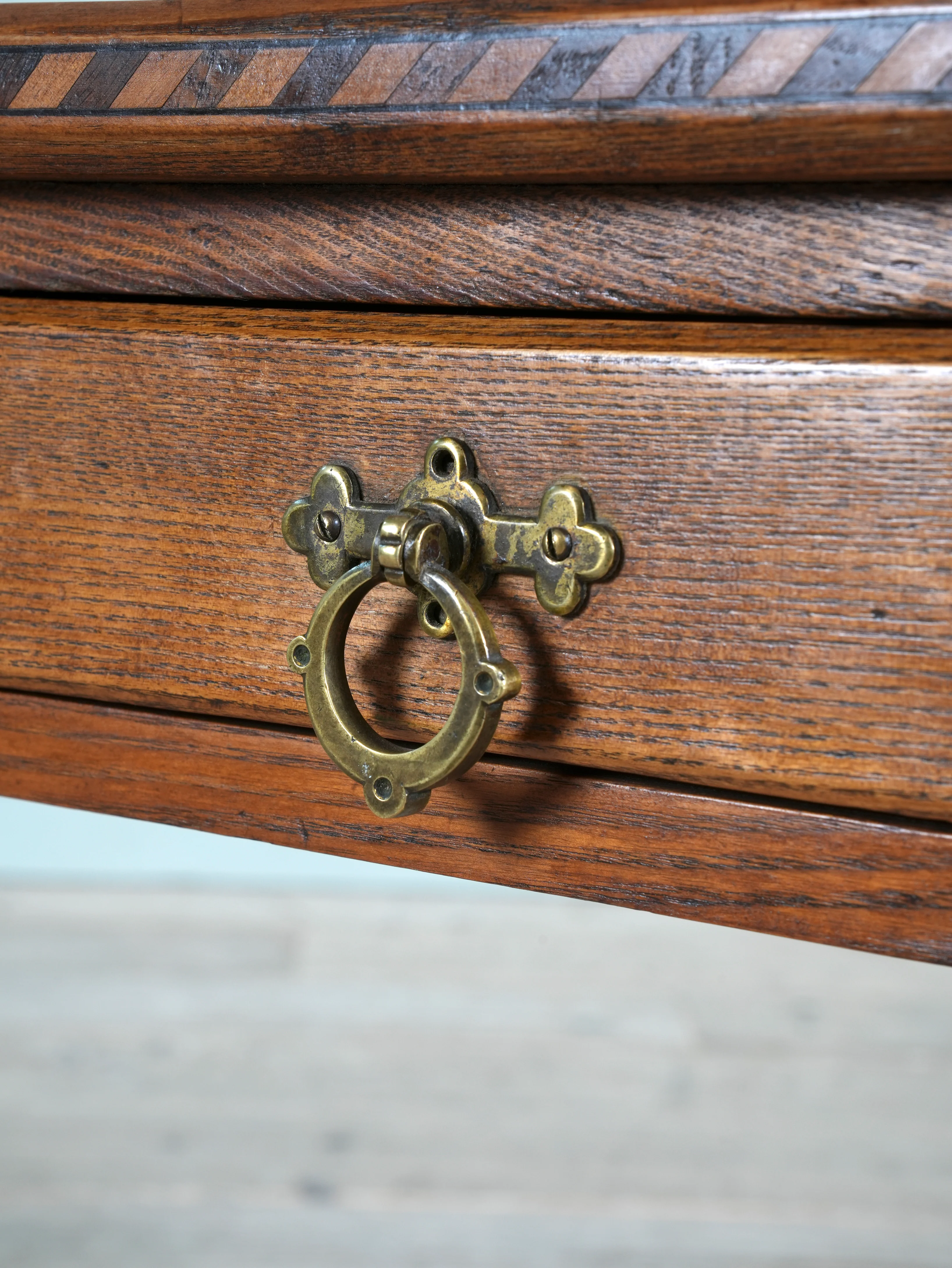 A Gothic Revival Desk in the manner of Charles Bevan - Image 10