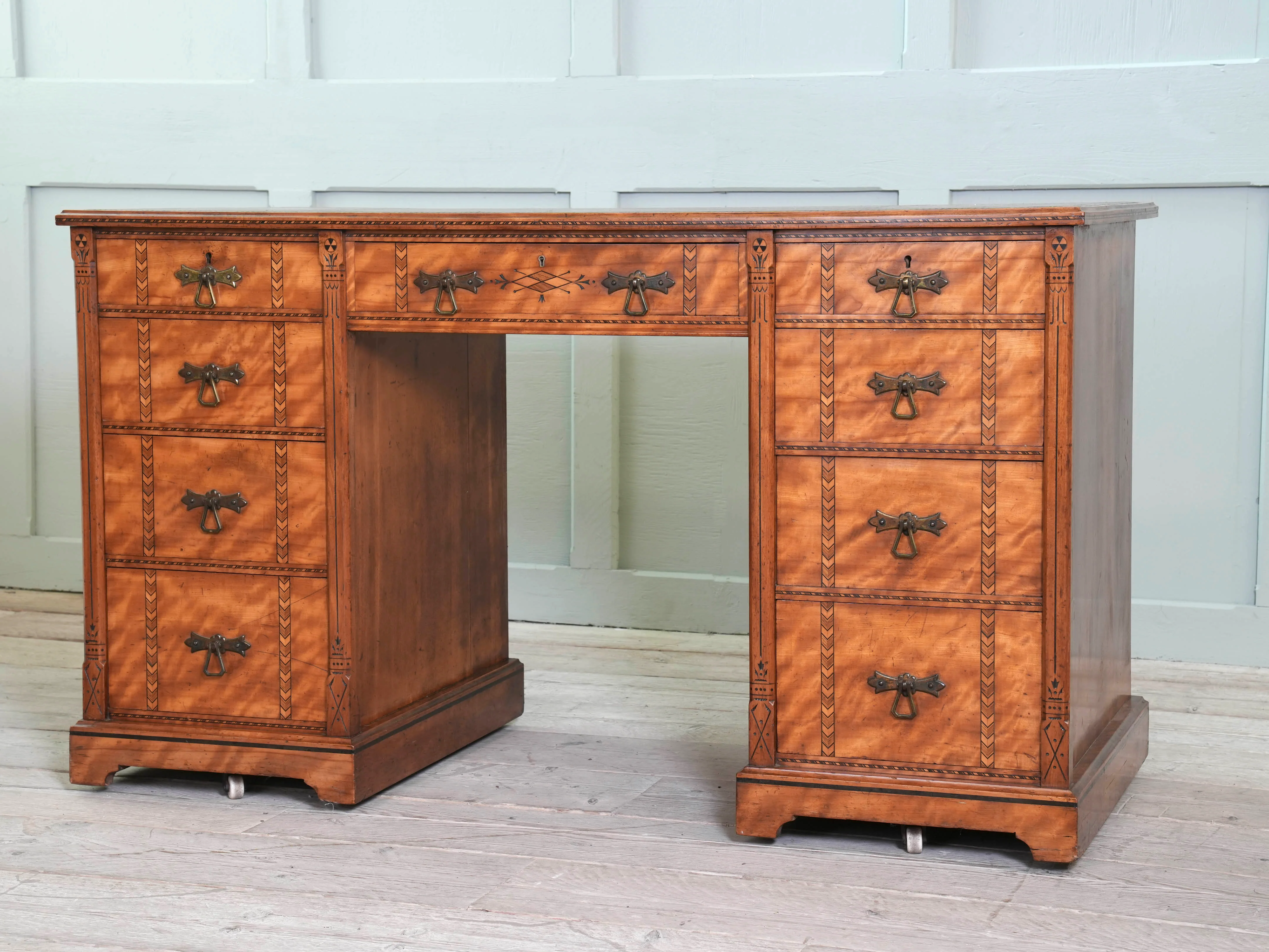A 19th Century Heal & Son Kneehole Desk - Image 10
