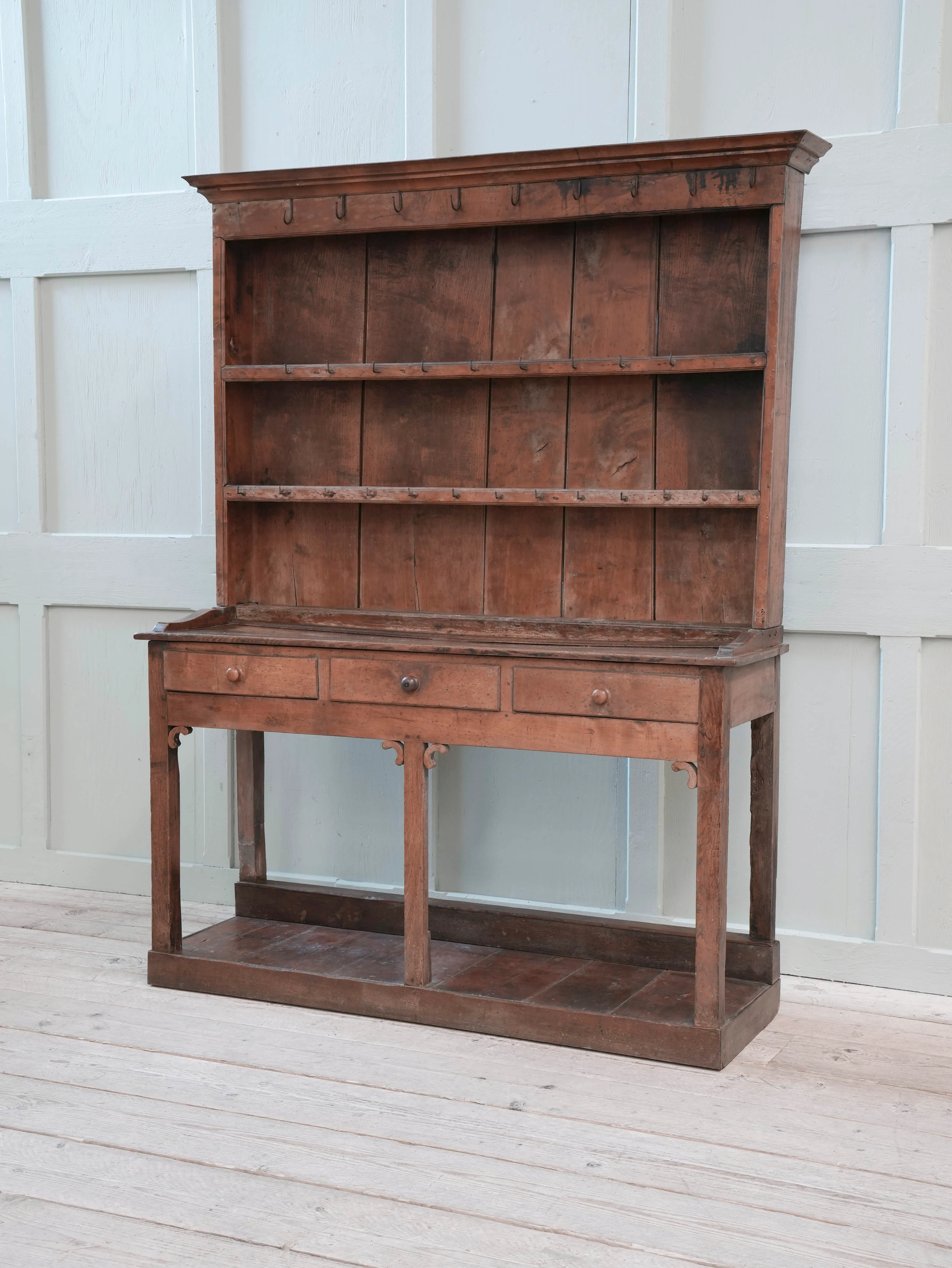 An 18th Century Fruitwood Dresser - Image 11