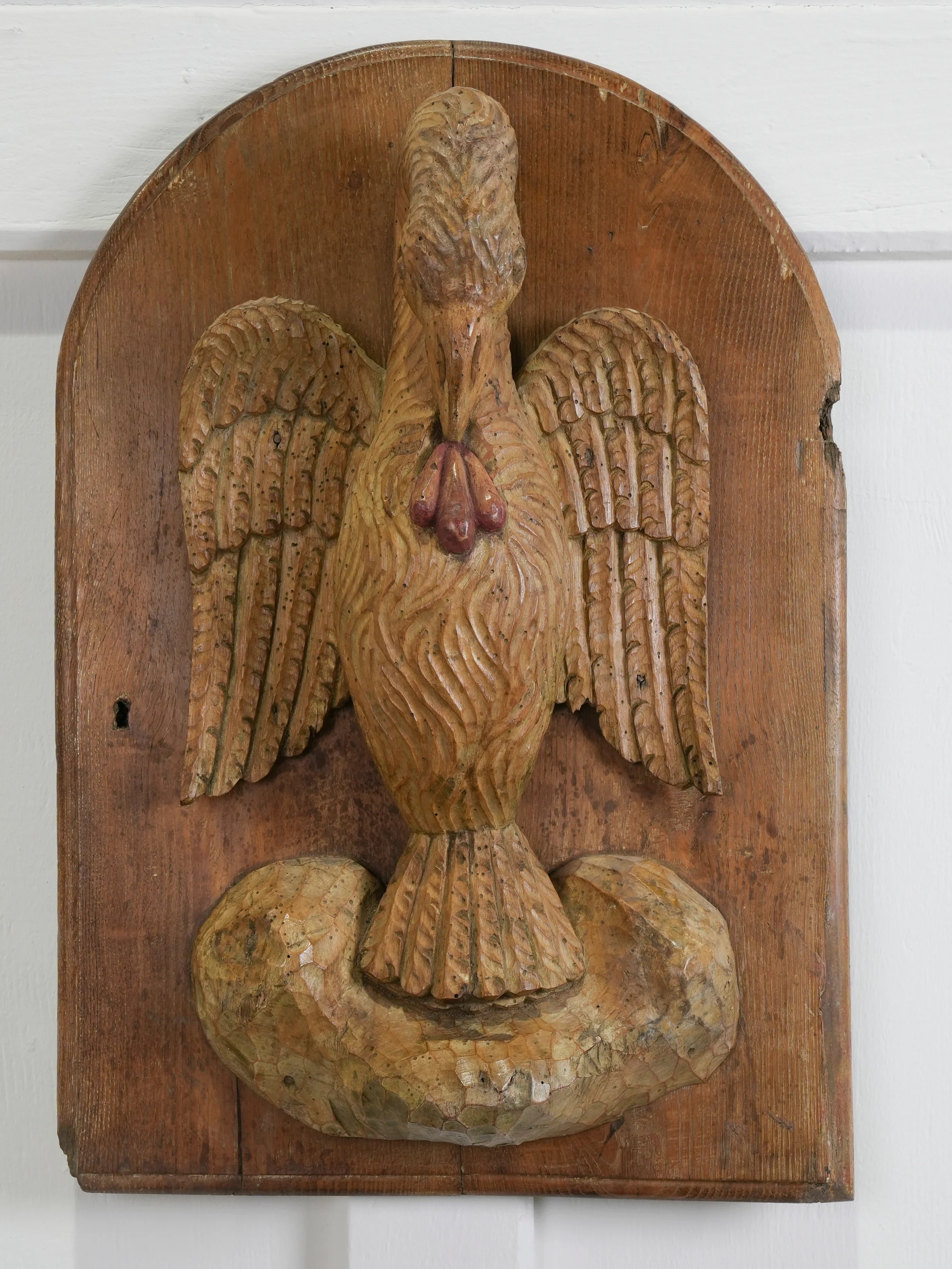 An 18th Century Carved Pelican - Image 2