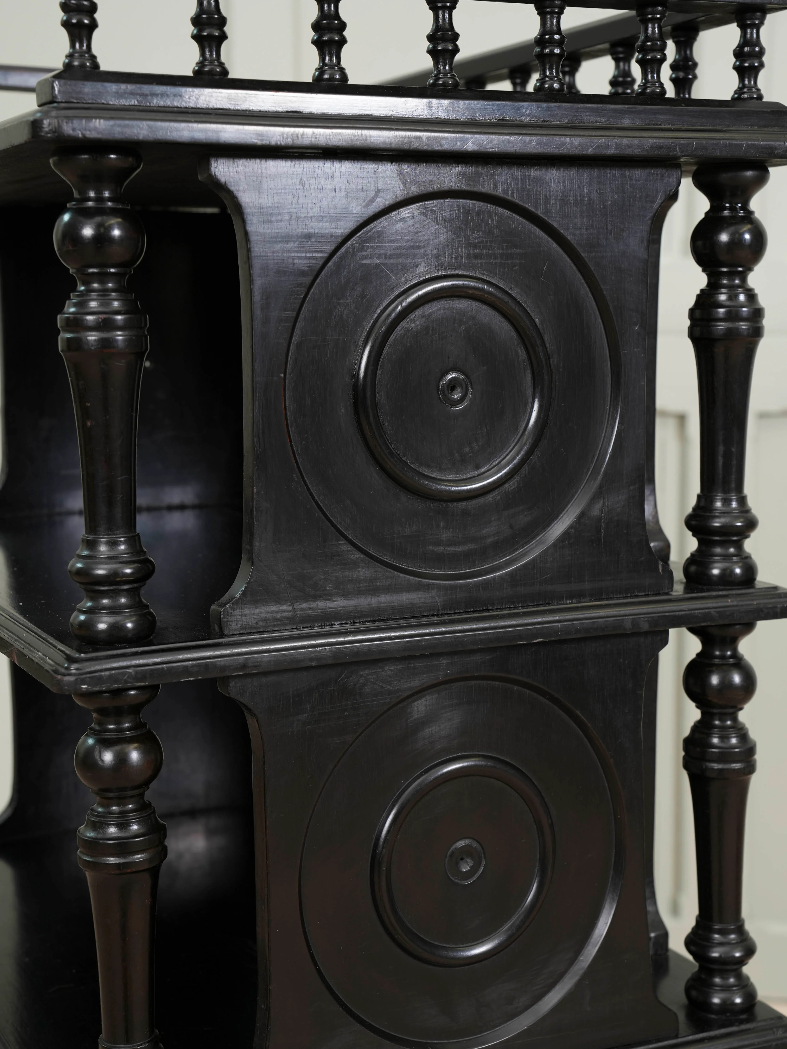 Ebonised Etagere - Image 7