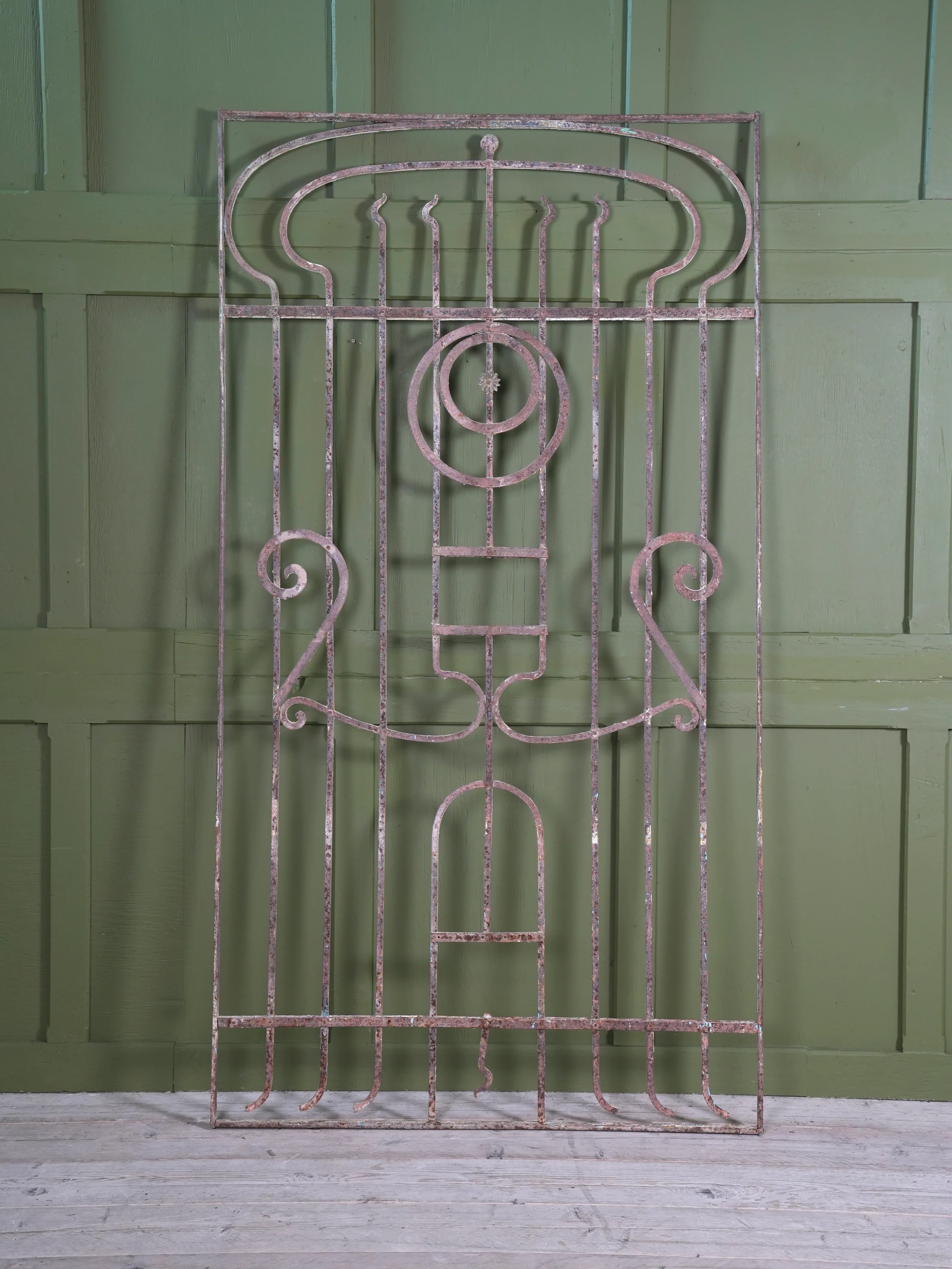 A 19th Century Wrought Iron Gate or Panel - Image 2