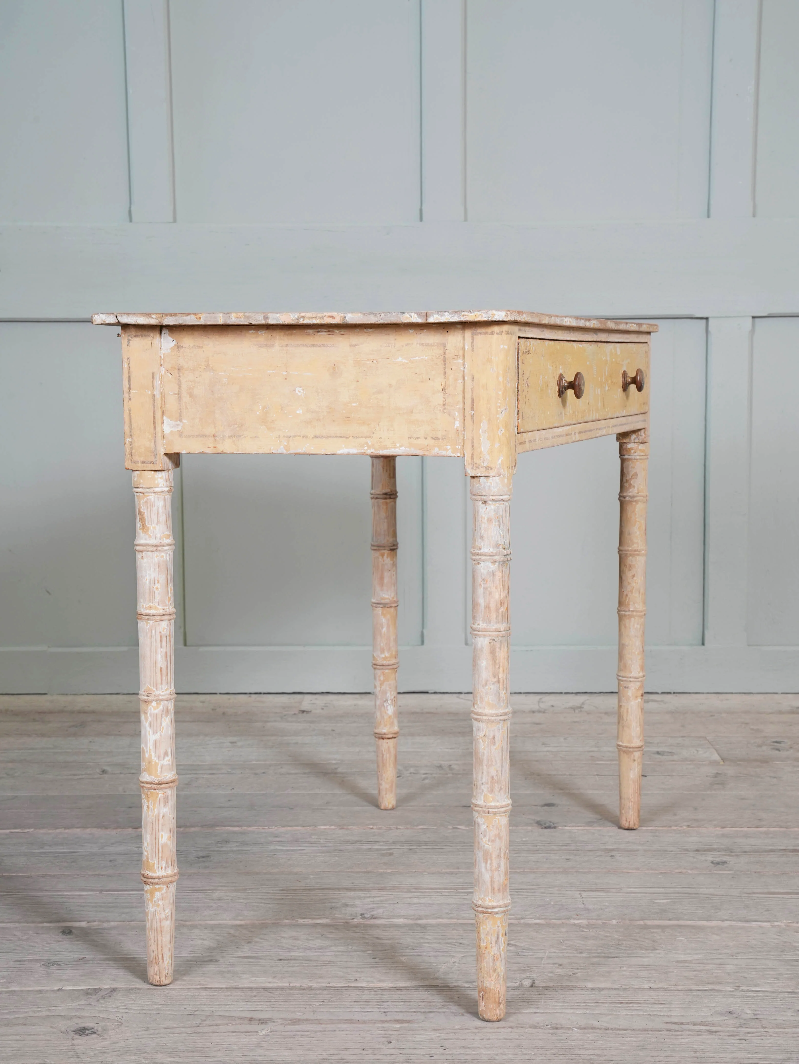 A Regency Painted Writing Table - Image 10