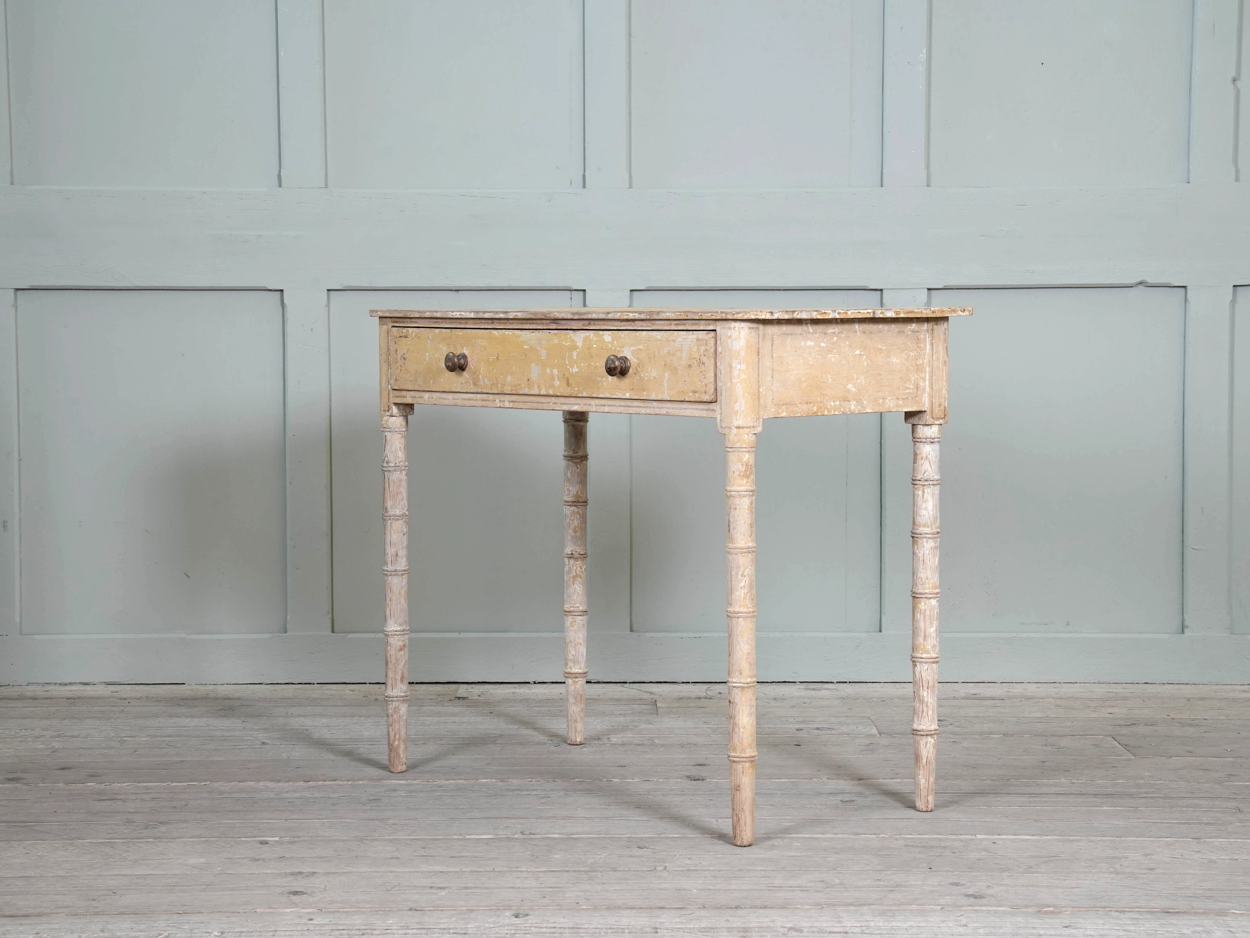 A Regency Painted Writing Table - Image 3