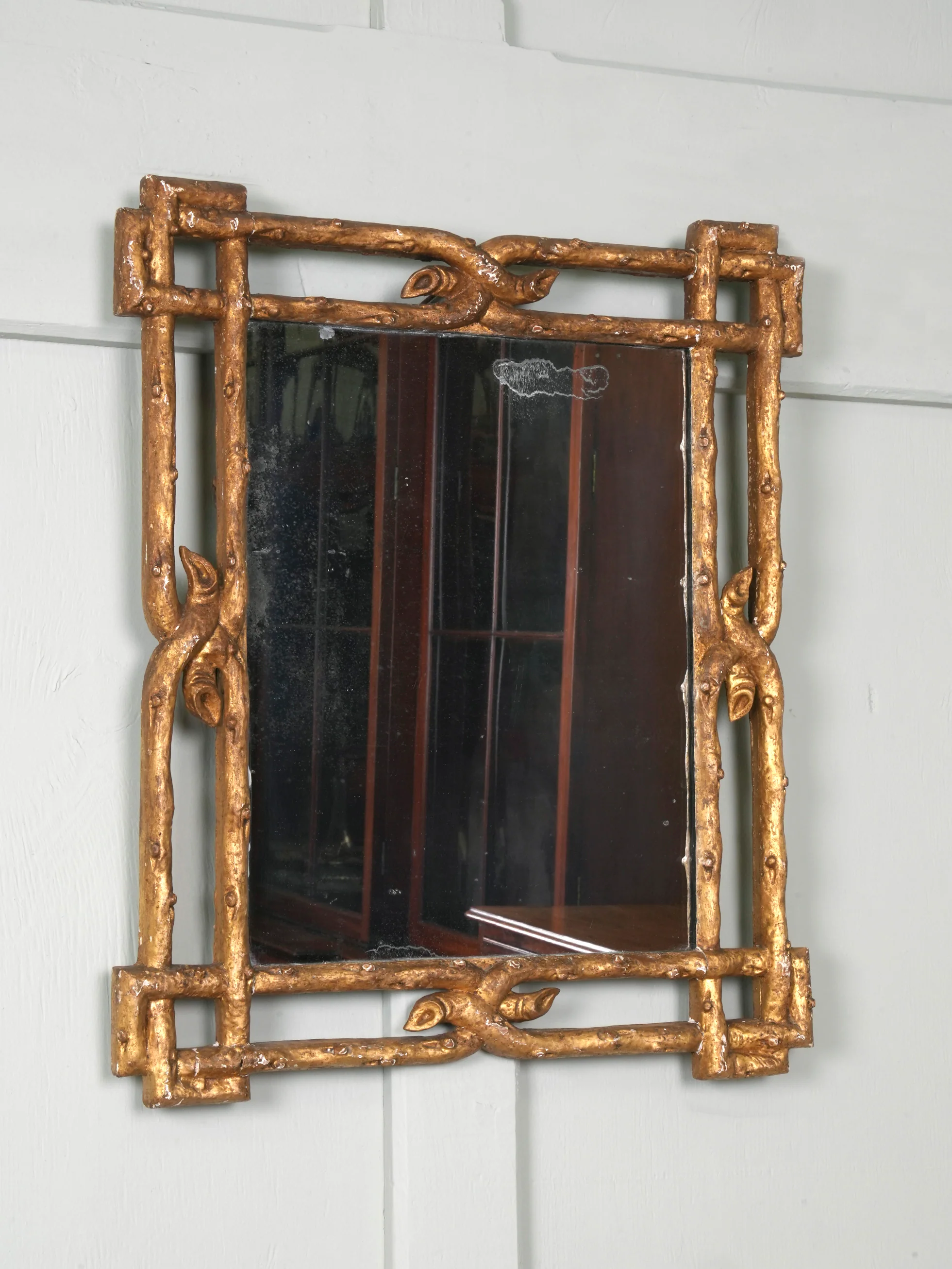 A 19th Century Giltwood & Gesso Mirror - Image 3